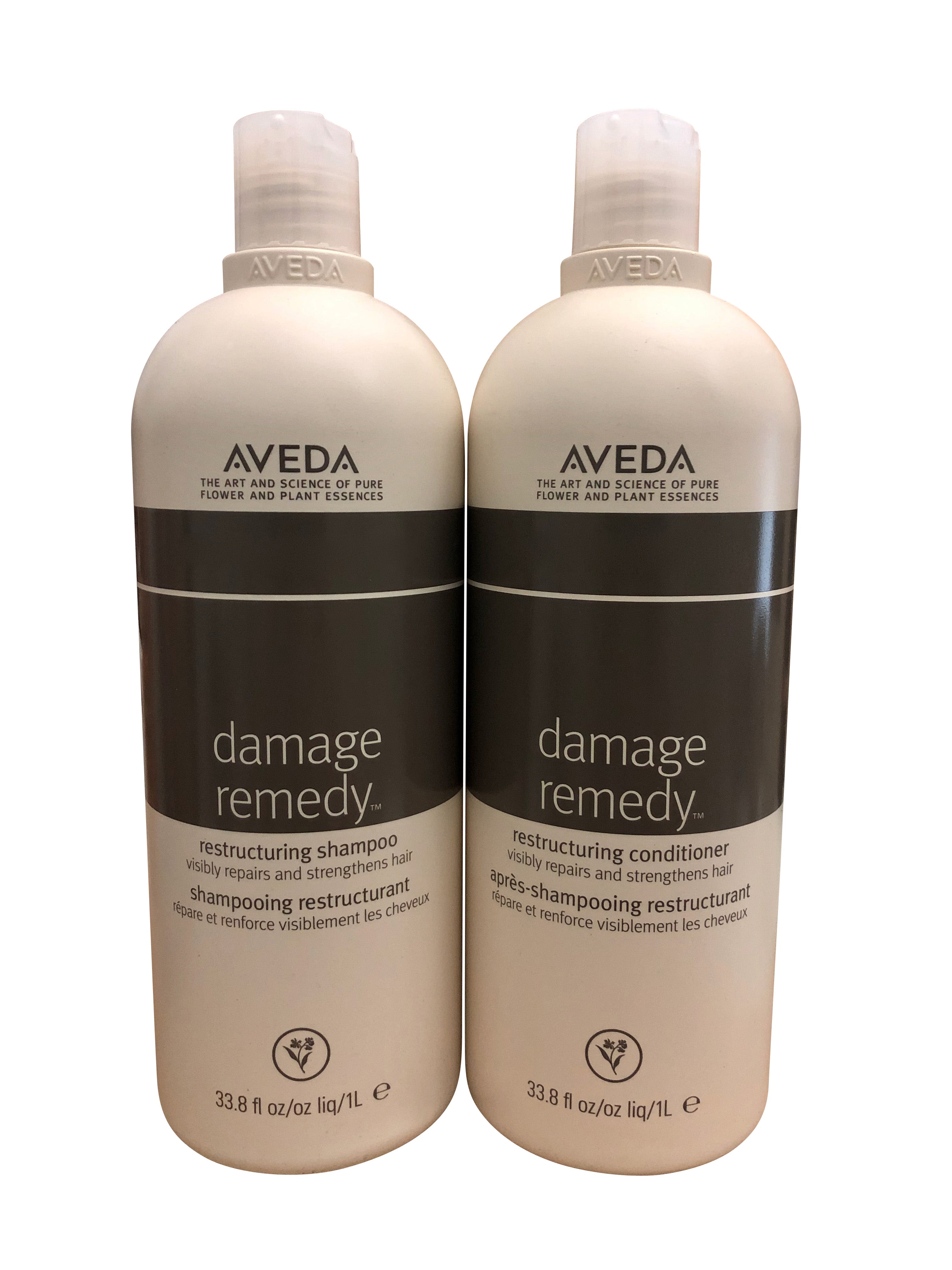 Aveda Damage Remedy Restructuring Shampoo & Conditioner Set 33.8 OZ Each