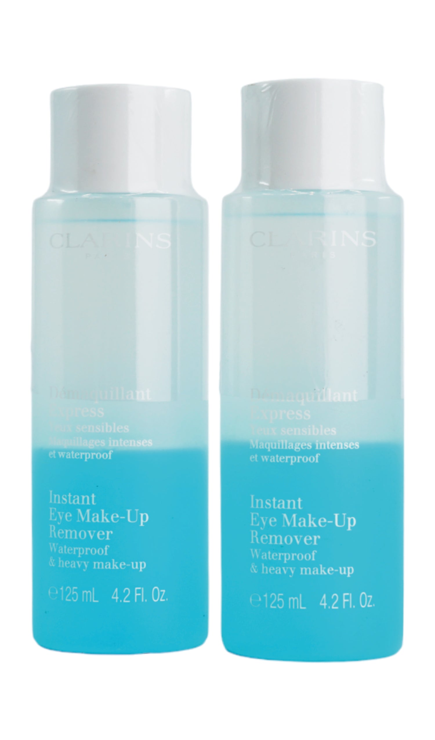 Clarins Instant Eye Makeup Remover 4.2 OZ Set of 2