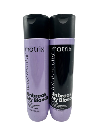 Matrix Total Results Unbreak My Blonde Shampoo & Conditioner 10.1 OZ