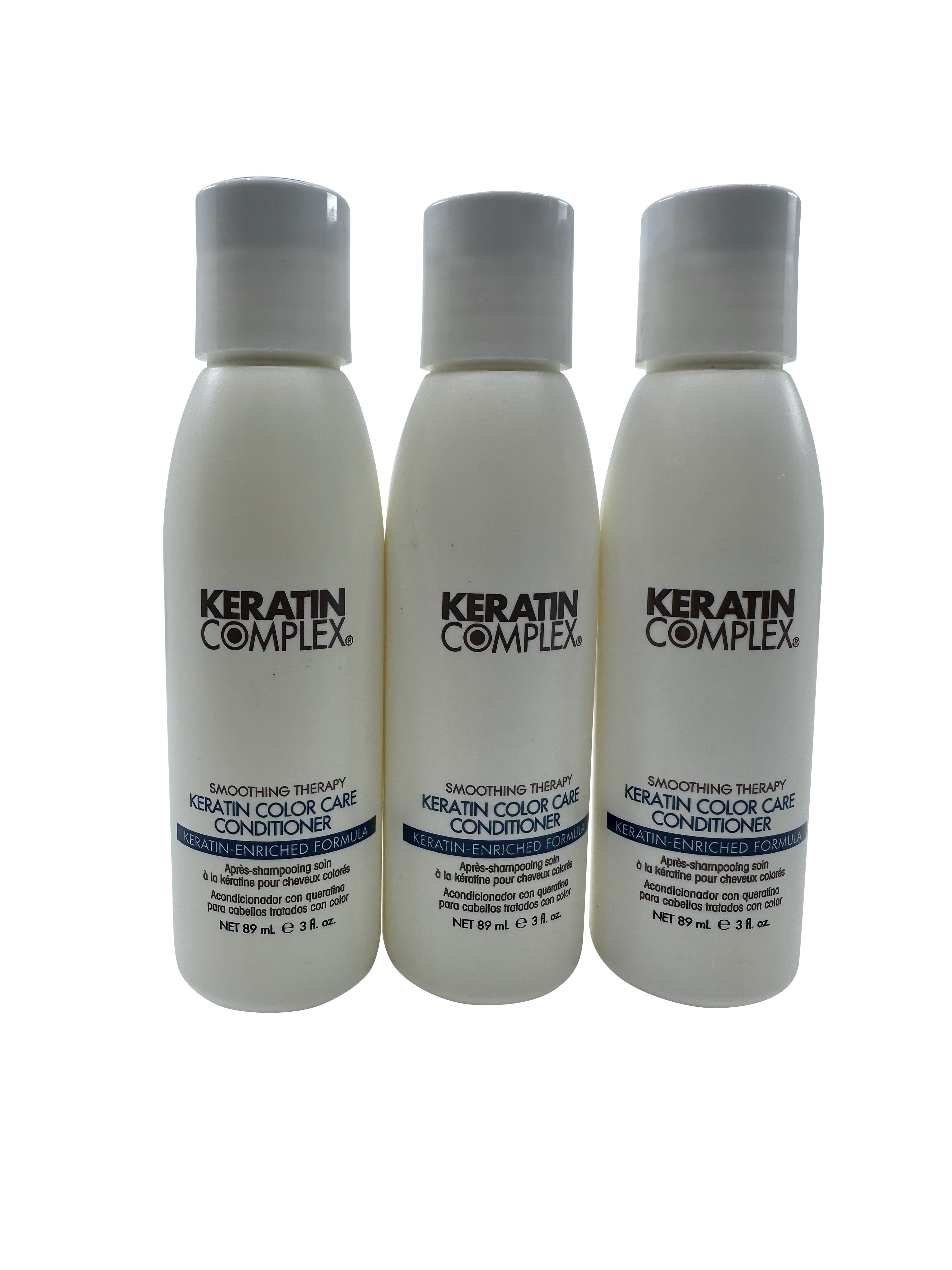 Keratin Complex Keratin Color Care Conditioner 3 OZ Set of 3