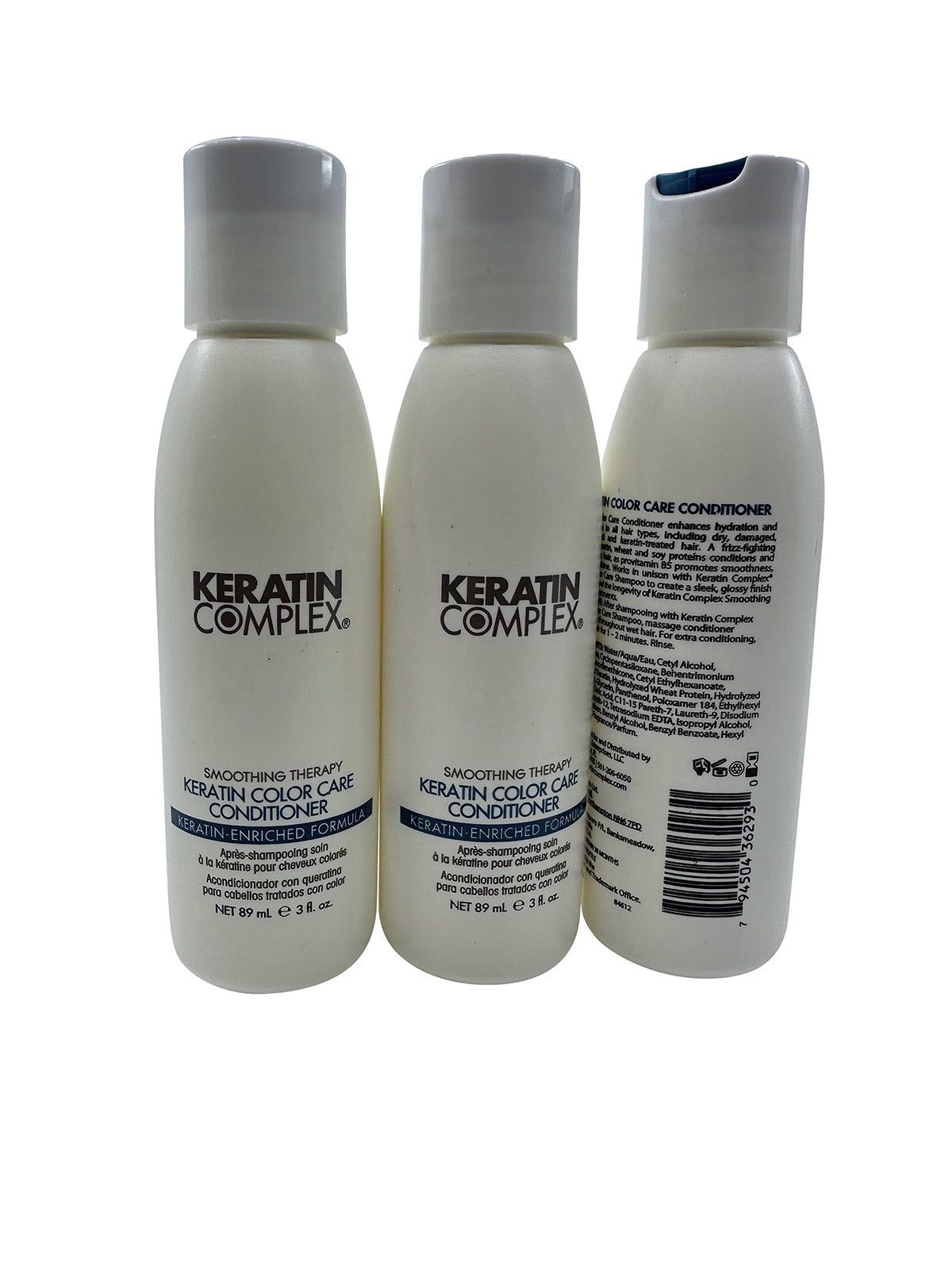 Keratin Complex Keratin Color Care Conditioner 3 OZ Set of 3