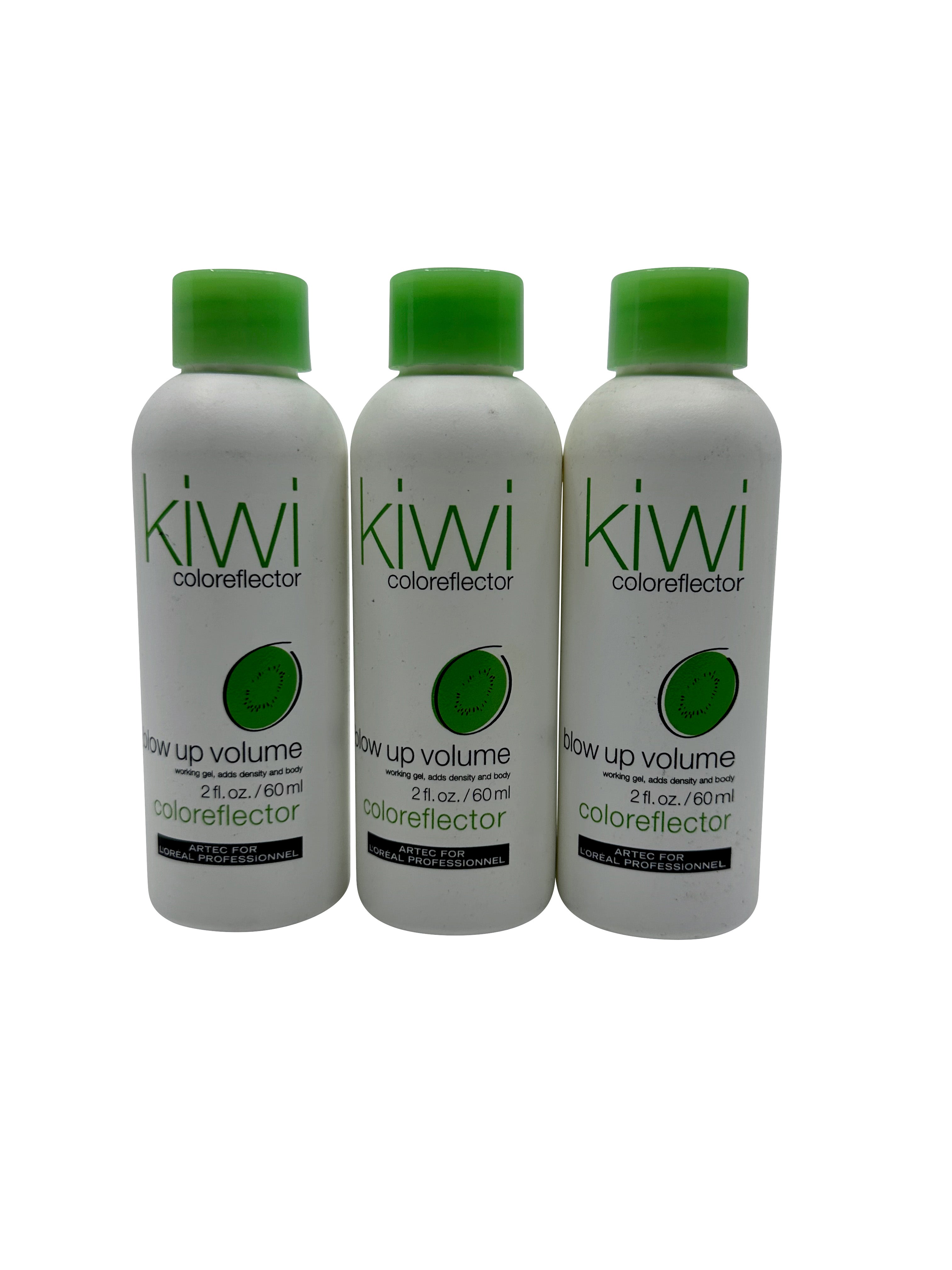 Artec Kiwi Coloreflector Blow Up Volume Working Gel Density & Volume 2 OZ Set of 3