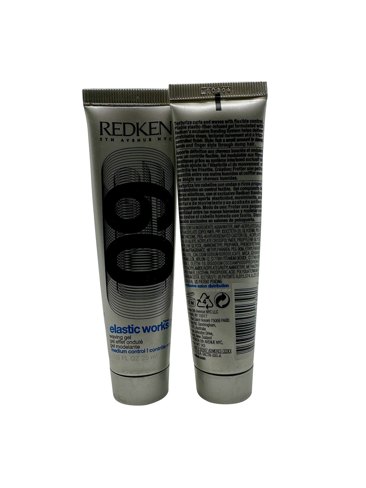 Redken Elastic Works 09 Waving Gel .845 OZ Set of 2