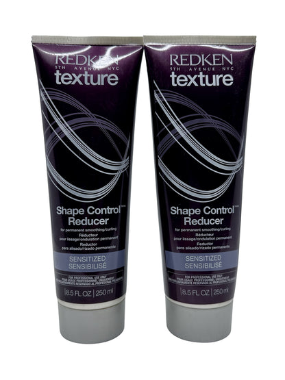 Redken Texture Shape Control Reducer Sensitized Hair 8.5 OZ Set of 2