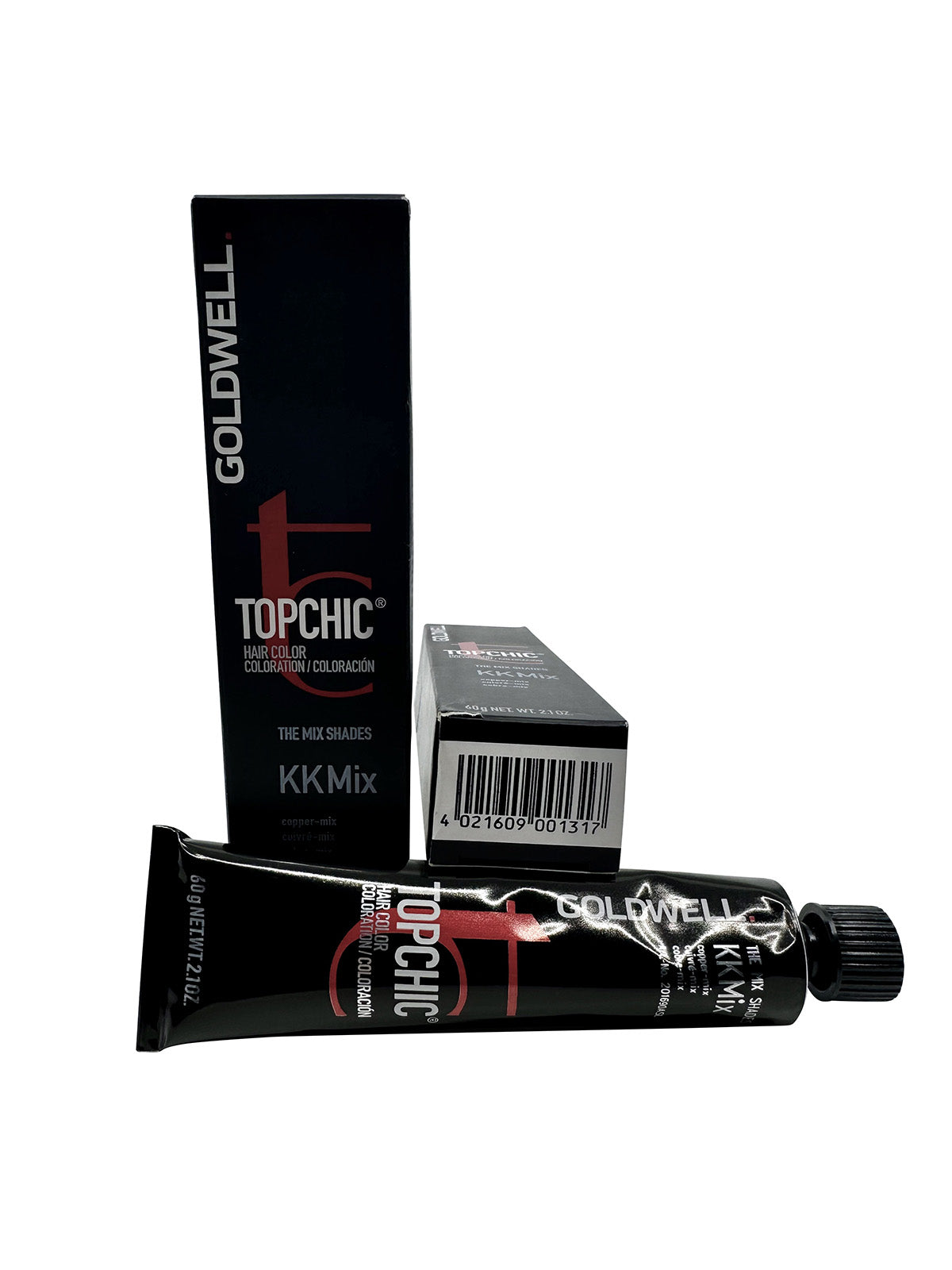 Goldwell Topchic Hair Color The Mix Shades KK Mix Copper Mix 2.1 OZ Set of 2