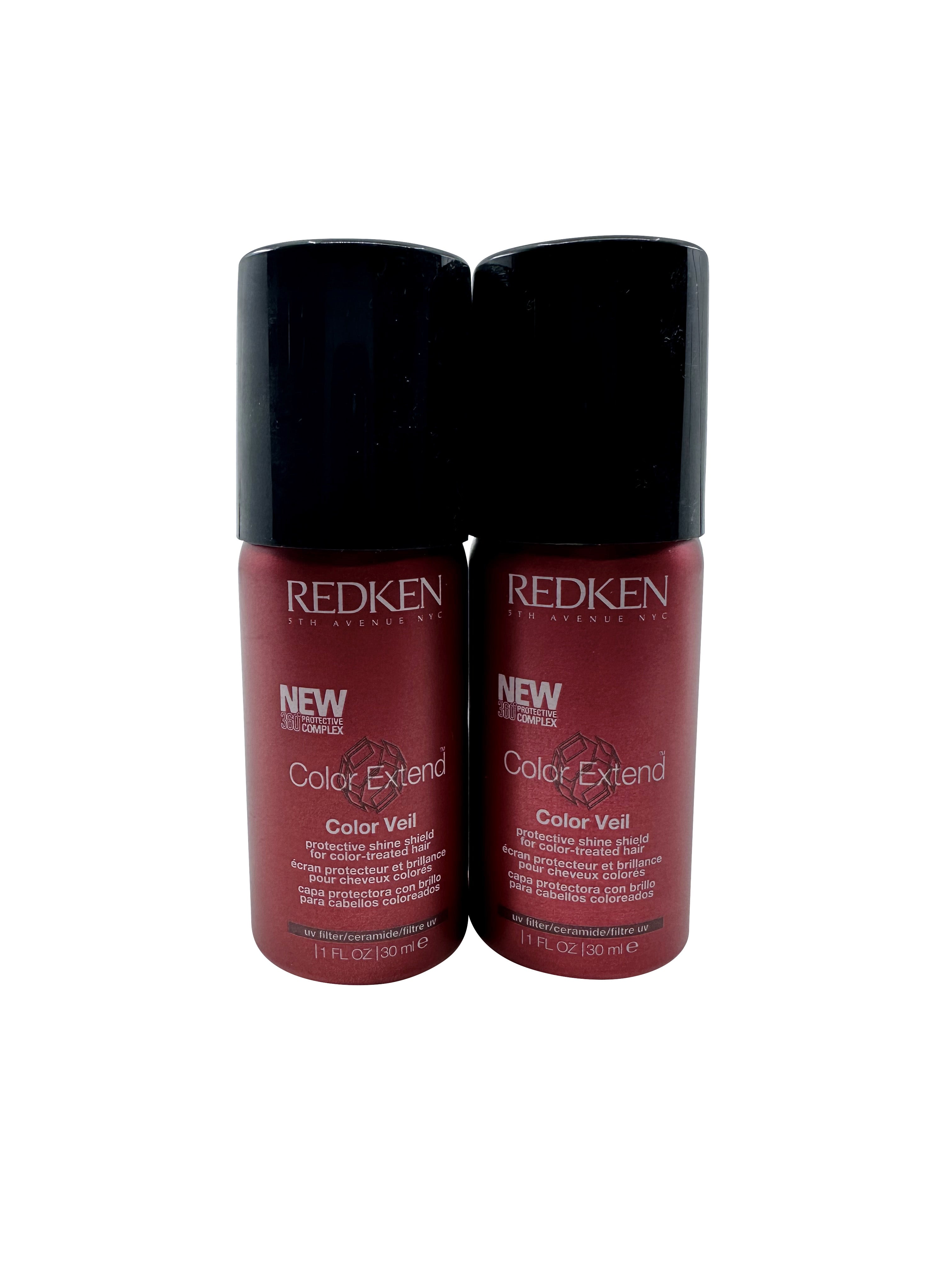 Redken Color Extend Color Veil Protective Shine Shield Color Treated Hair 1 OZ Set of 2