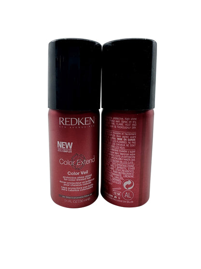 Redken Color Extend Color Veil Protective Shine Shield Color Treated Hair 1 OZ Set of 2