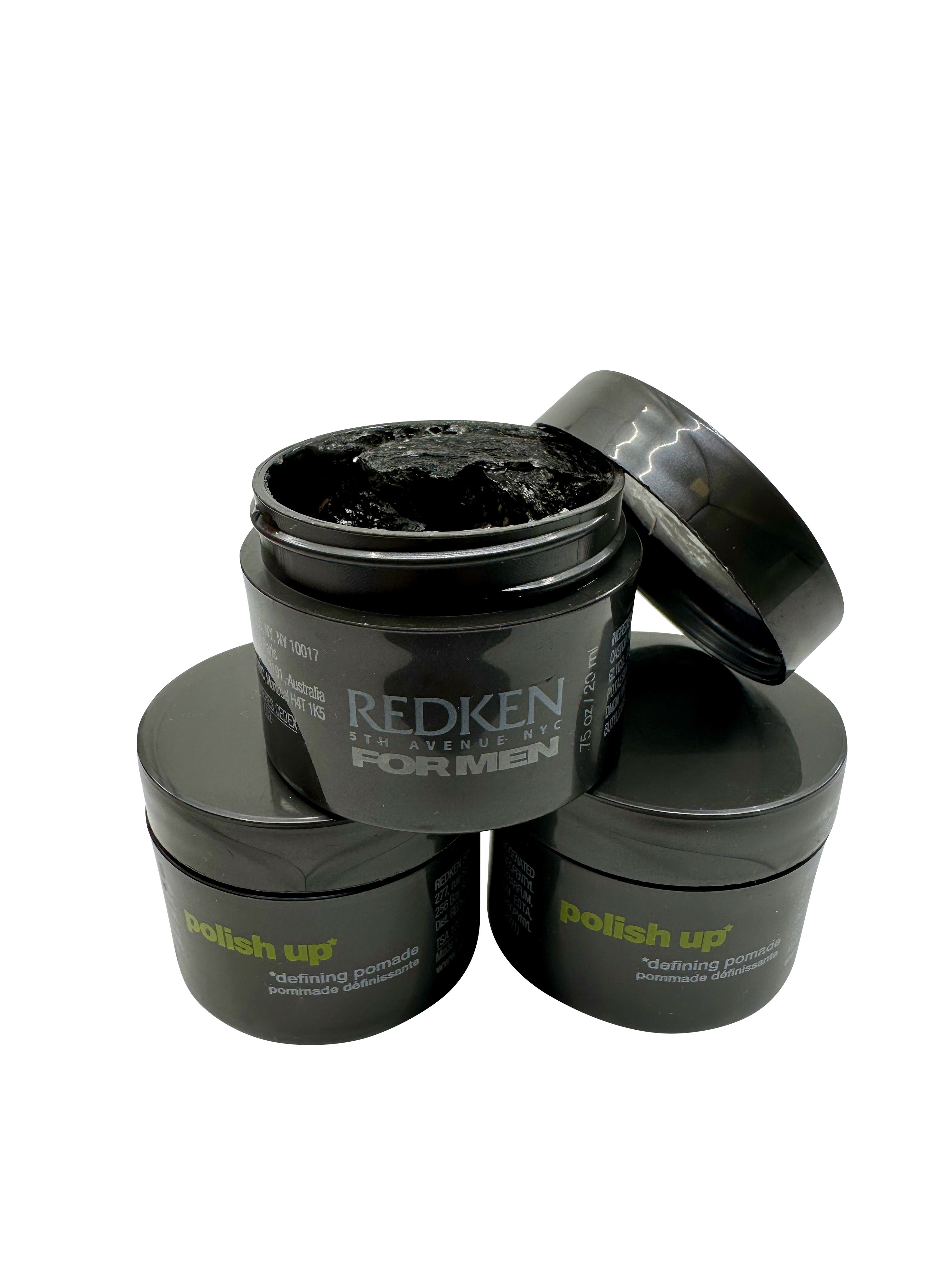 Redken for Men Polish Up Defining Pomade .75 OZ Set of 3