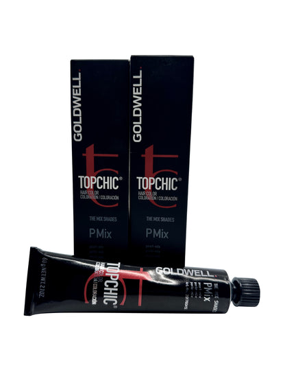 Goldwell Topchic Hair Color The Mix Shades P Mix Pearl Mix 2.1 OZ Set of 2