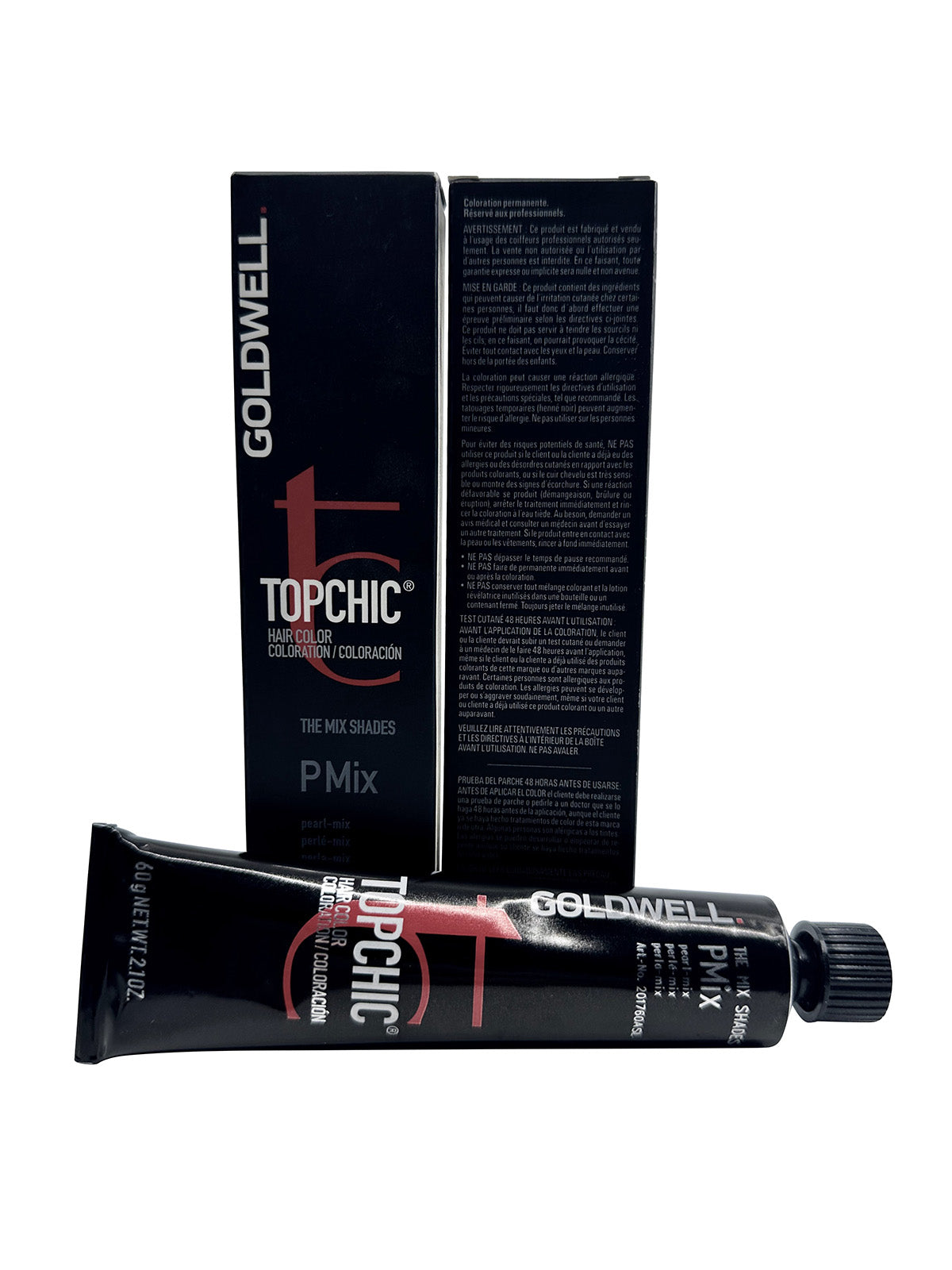 Goldwell Topchic Hair Color The Mix Shades P Mix Pearl Mix 2.1 OZ Set of 2