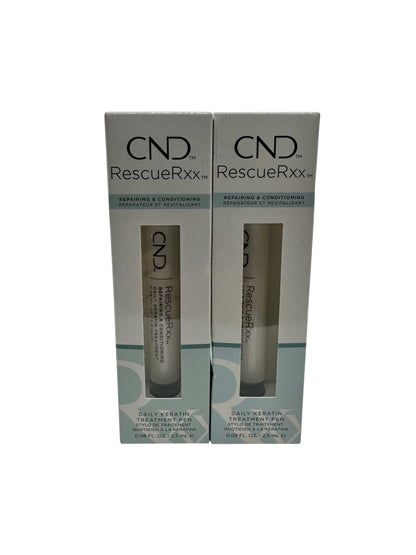 CND Rescue RXX Repairing & Conditioning Daily Keratin Treatment Pen 0.08 OZ Set of 2