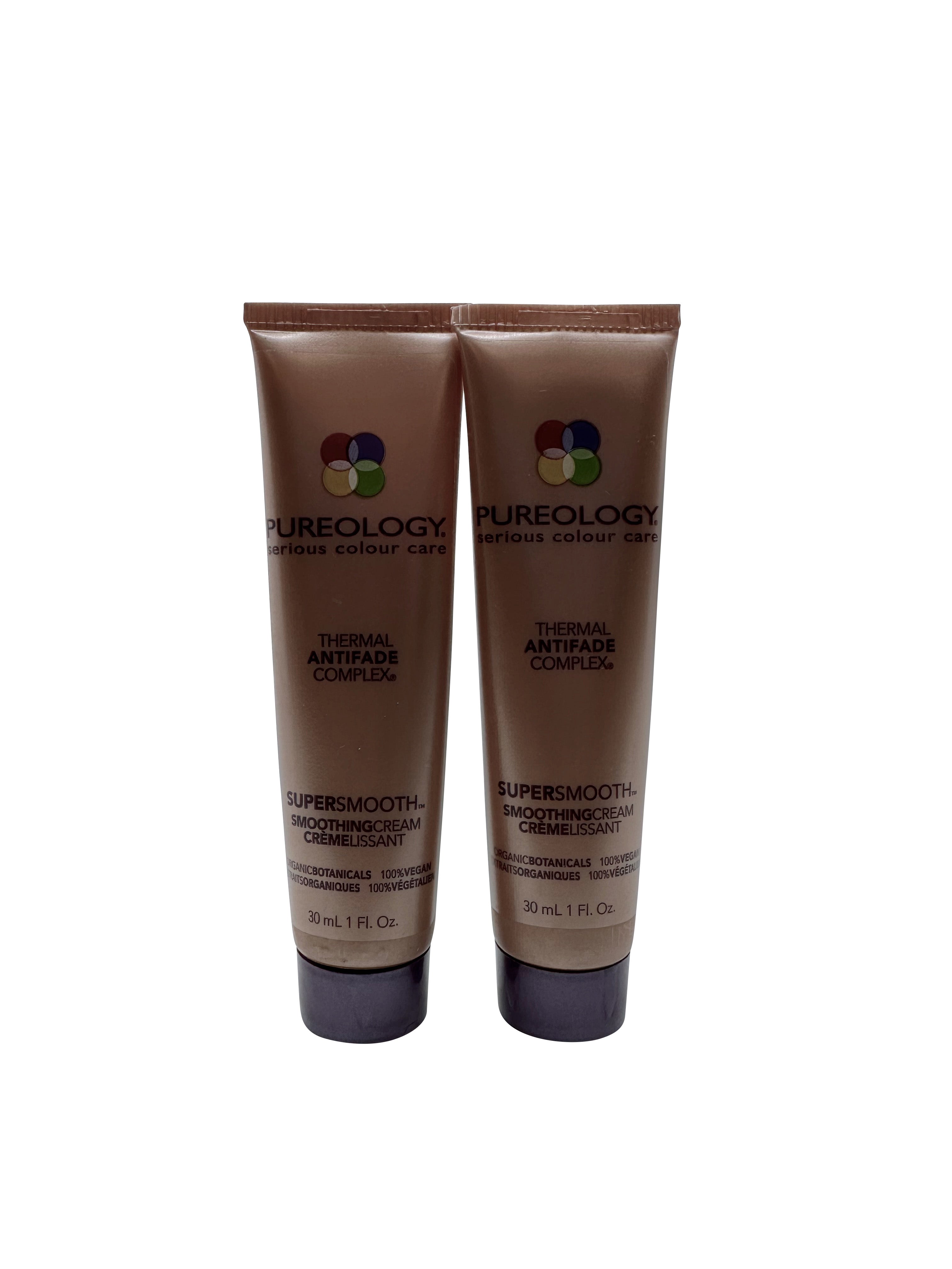 Pureology Thermal Anti Fade Smoothing Cream 1 OZ Set of 2