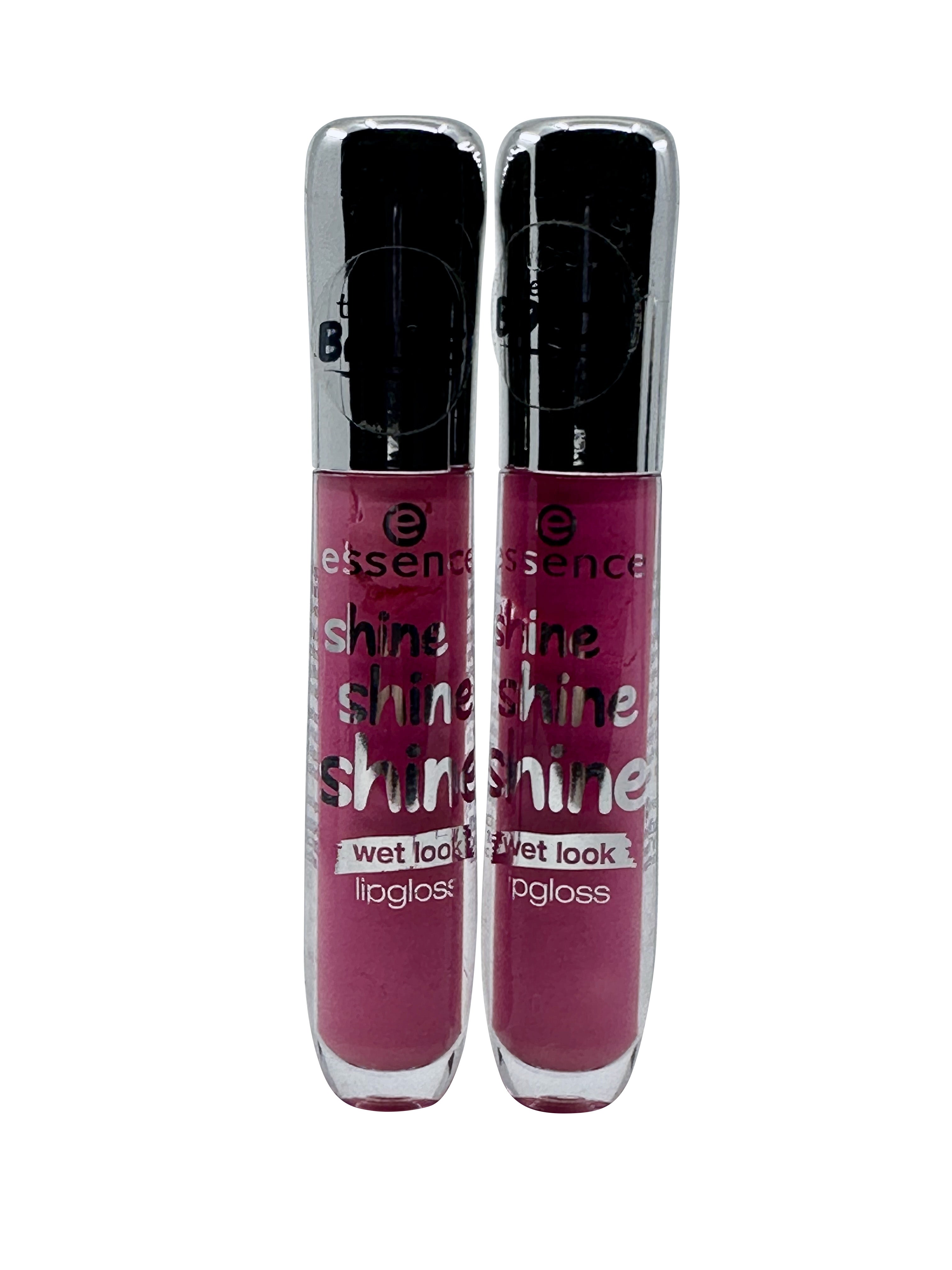 Essence Shine Shine Shine Lipgloss 09 One Woman Show 1.13 OZ Set of 2