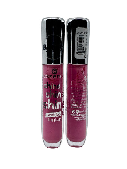 Essence Shine Shine Shine Lipgloss 09 One Woman Show 1.13 OZ Set of 2