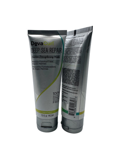 DevaCurl Deep Sea Repair Seaweed Strengthening Mask 1.5 OZ Set of 2