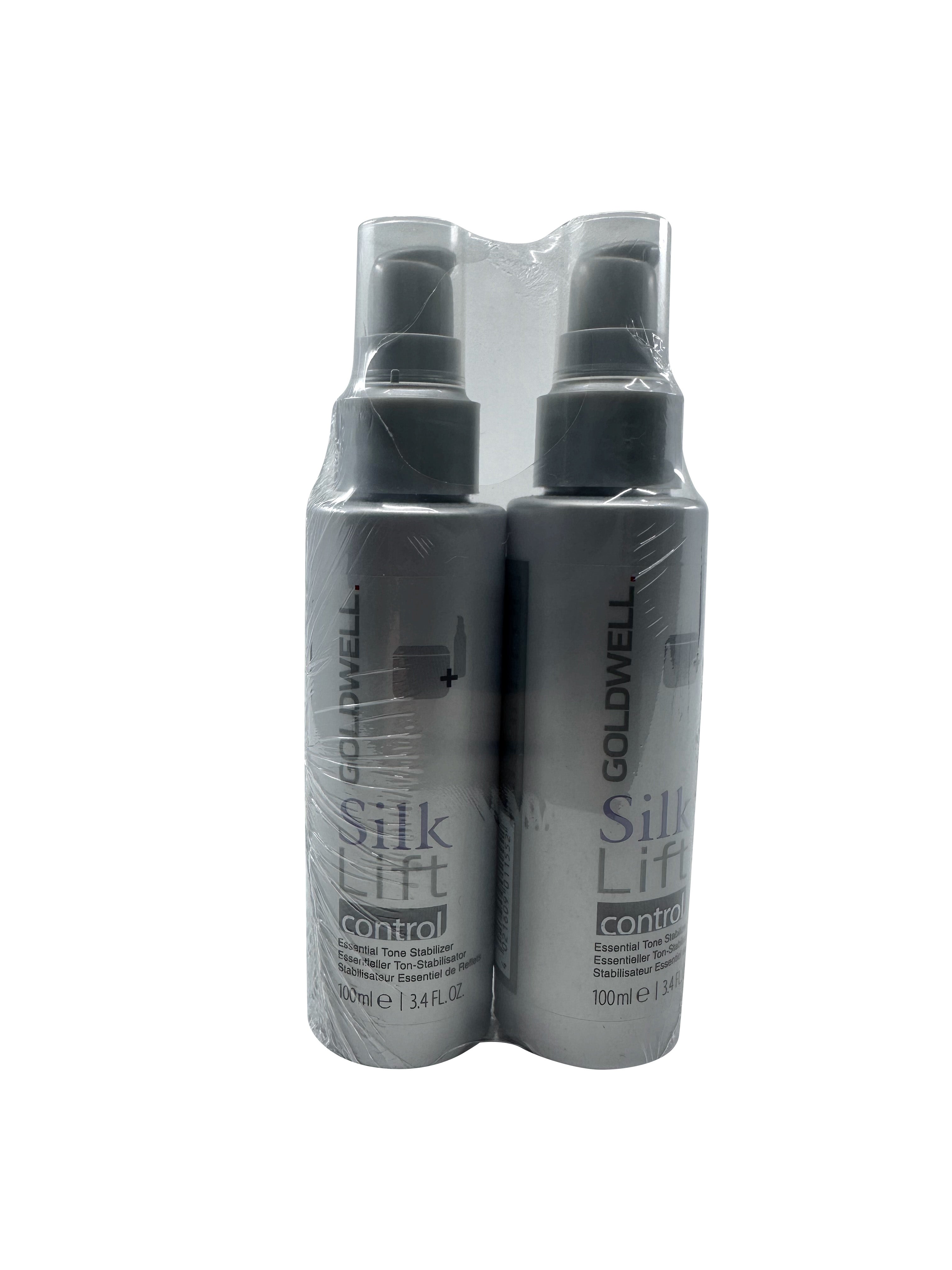 Goldwell Silk Lift Control Essential Tone Stabilizer 3.4 OZ Set of 2