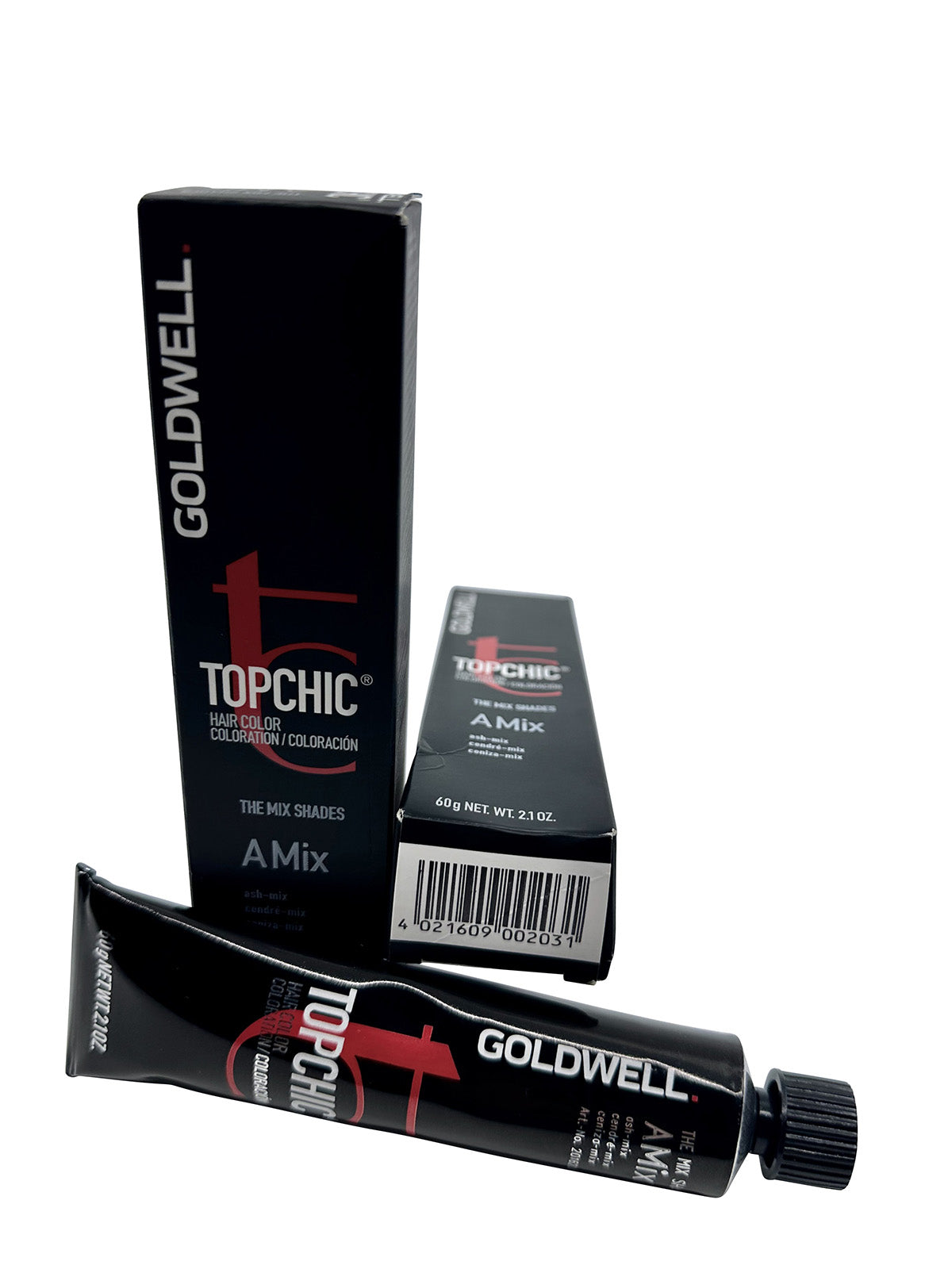 Goldwell Topchic Hair Color The Mix Shades A Mix Ash Mix 2.1 OZ Set of 2