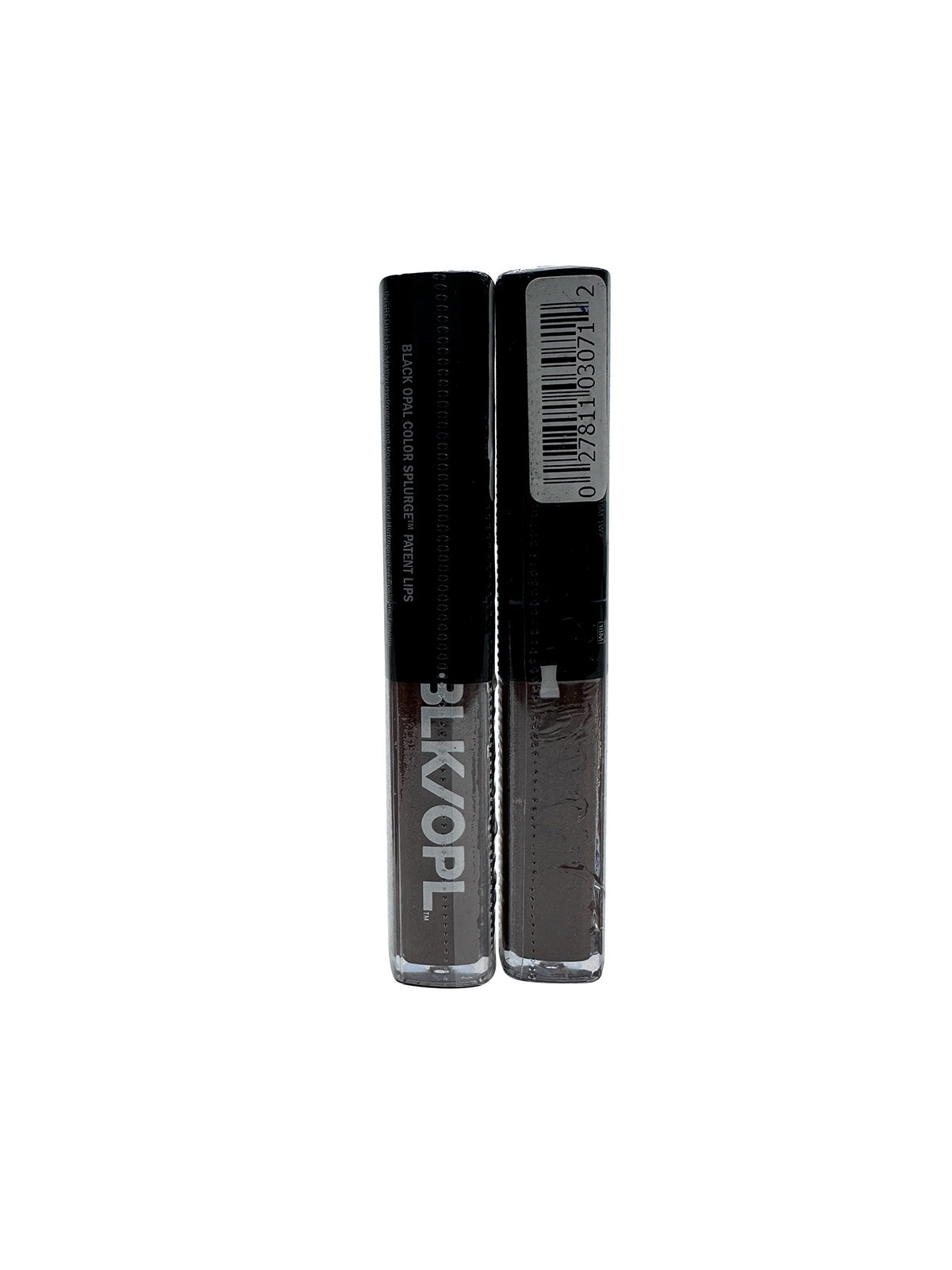 BLACK OPAL Color Splurge Patent Lips Uptown Brown 0.24 OZ Set of 2