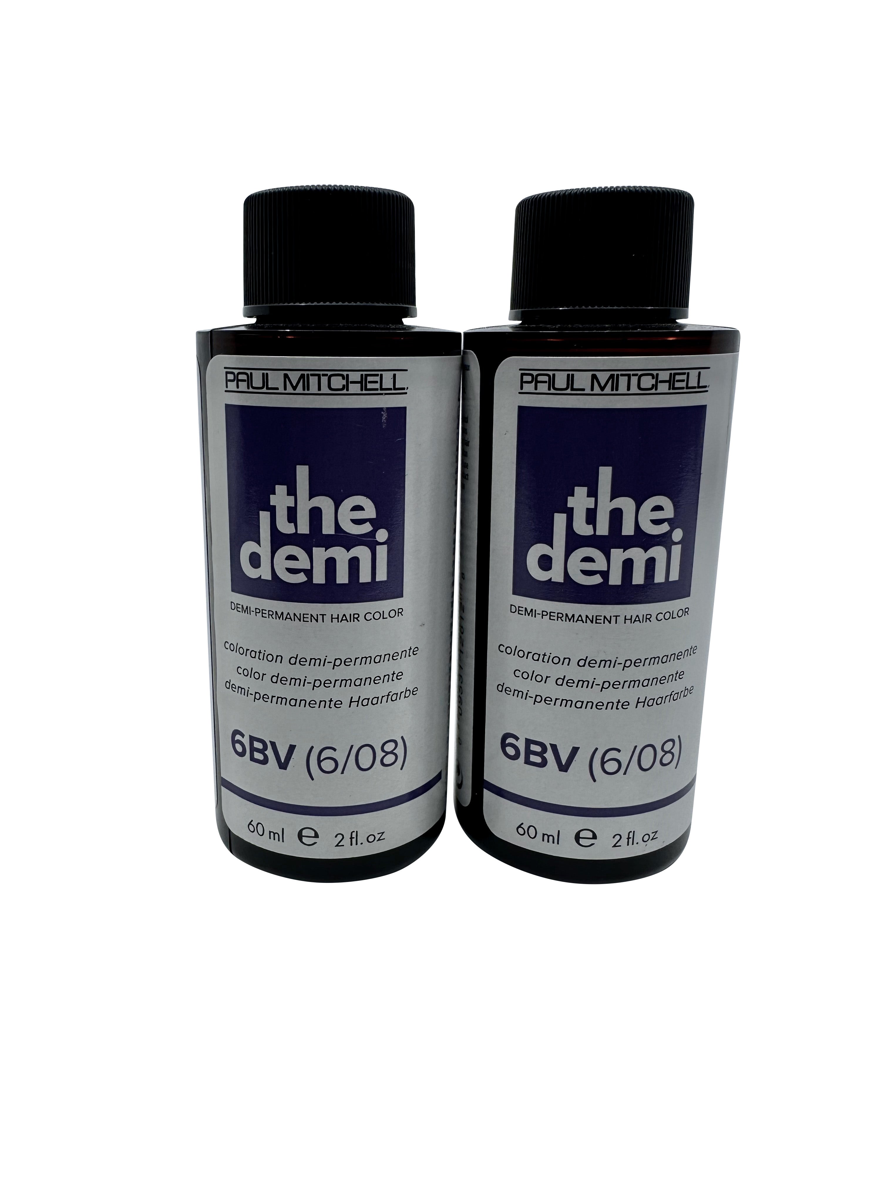 Paul Mitchell The Demi Demi Permanent Hair Color 6BV 2 OZ Set of 2