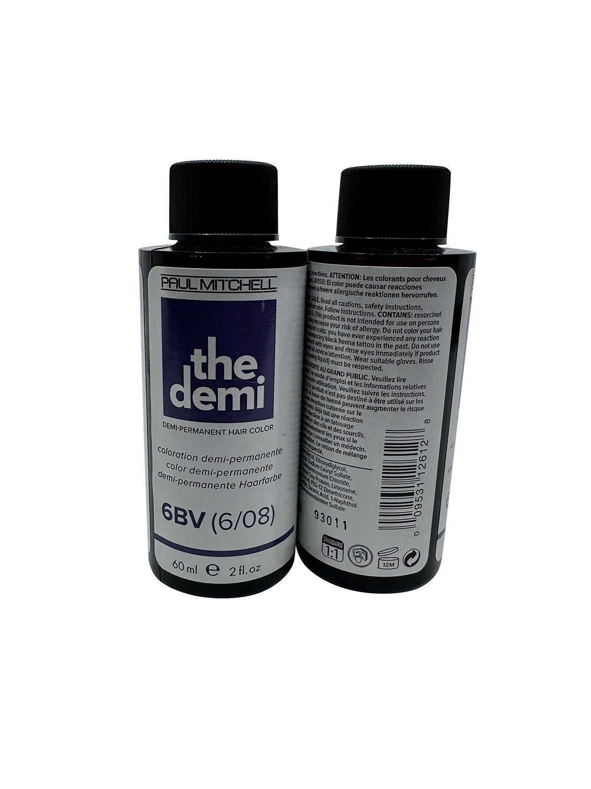 Paul Mitchell The Demi Demi Permanent Hair Color 6BV 2 OZ Set of 2