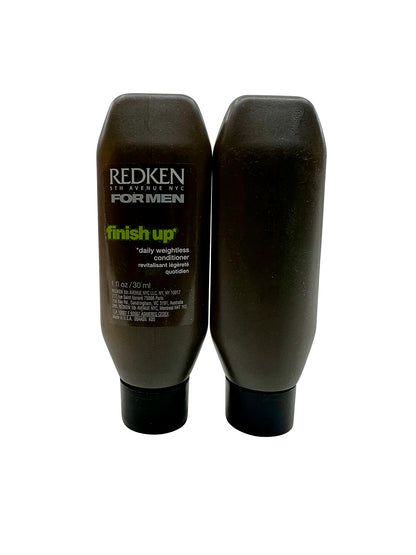 Redken for Men Finish Up Daily Weightless Conditioner 1 OZ Set of 2