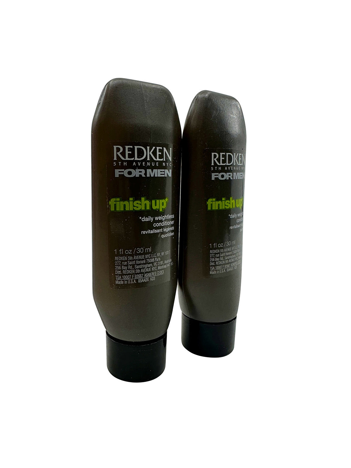 Redken for Men Finish Up Daily Weightless Conditioner 1 OZ Set of 2