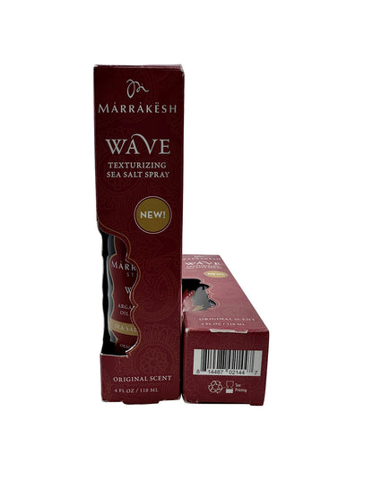 Marrakesh Wave Texturizing Sea Salt Spray Original Scent 4 OZ Set of 2
