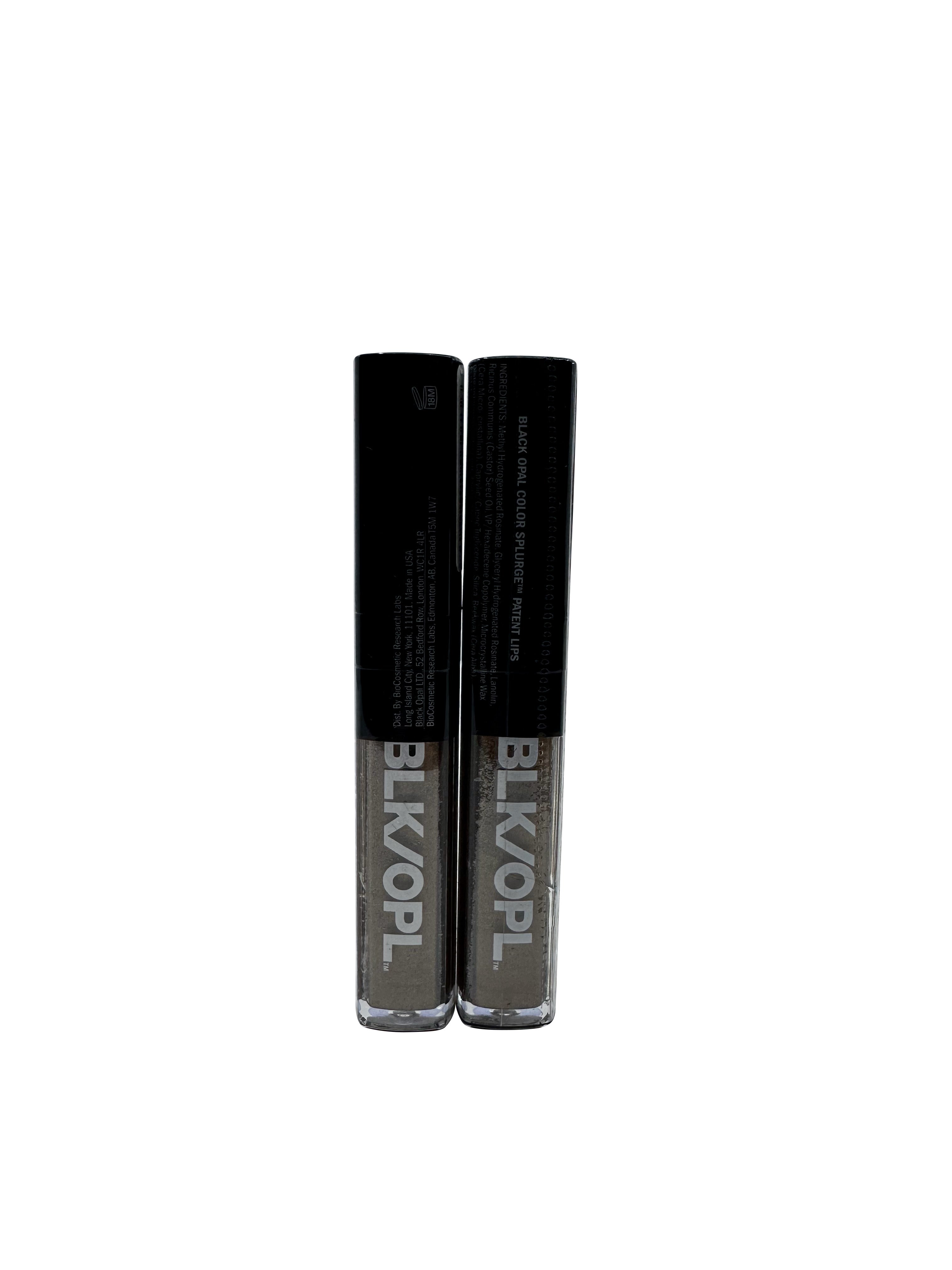 BLACK OPAL Color Splurge Patent Lips Caramel Mousse 0.24 OZ Set of 2