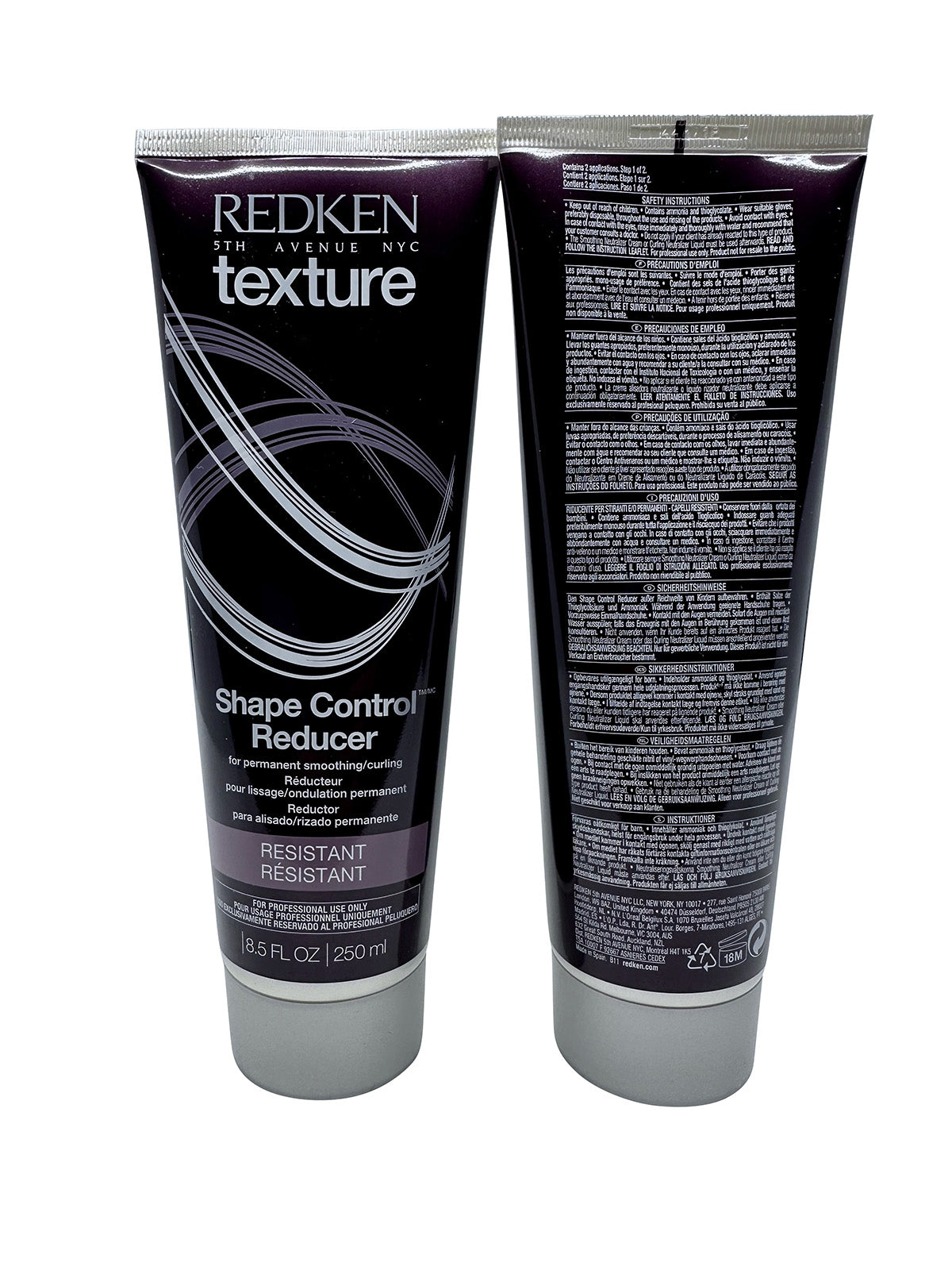 Redken Texture Shape Control Reducer Resistant Hair 8.5 OZ Set of 2