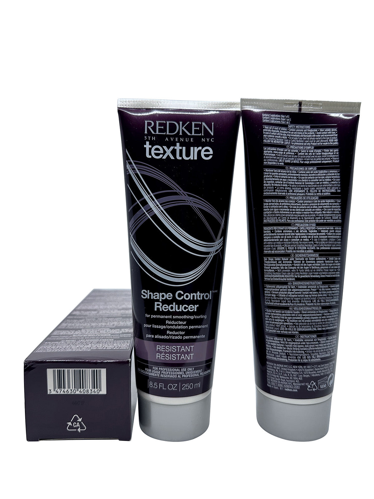 Redken Texture Shape Control Reducer Resistant Hair 8.5 OZ Set of 2