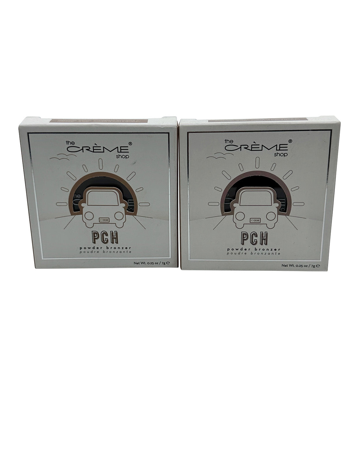 The Creme Shop PCH Powder Bronzer Drop Top Convertible 0.25 OZ Set of 2