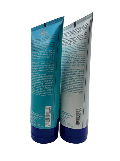 Moroccanoil Blonde Perfecting Purple Shampoo & Conditioner Set 6.7 OZ Each