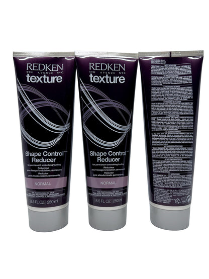 Redken Texture Shape Control Reducer Normal Hair 8.5 OZ Set of 3