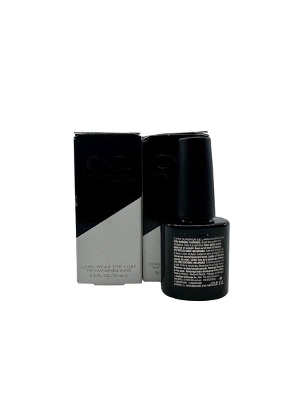 CND Vinylux Long Wear Topcoat 0.5 OZ Set of 2