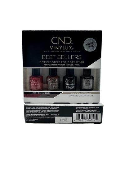 CND Vinylux Best Sellers Pack of 2