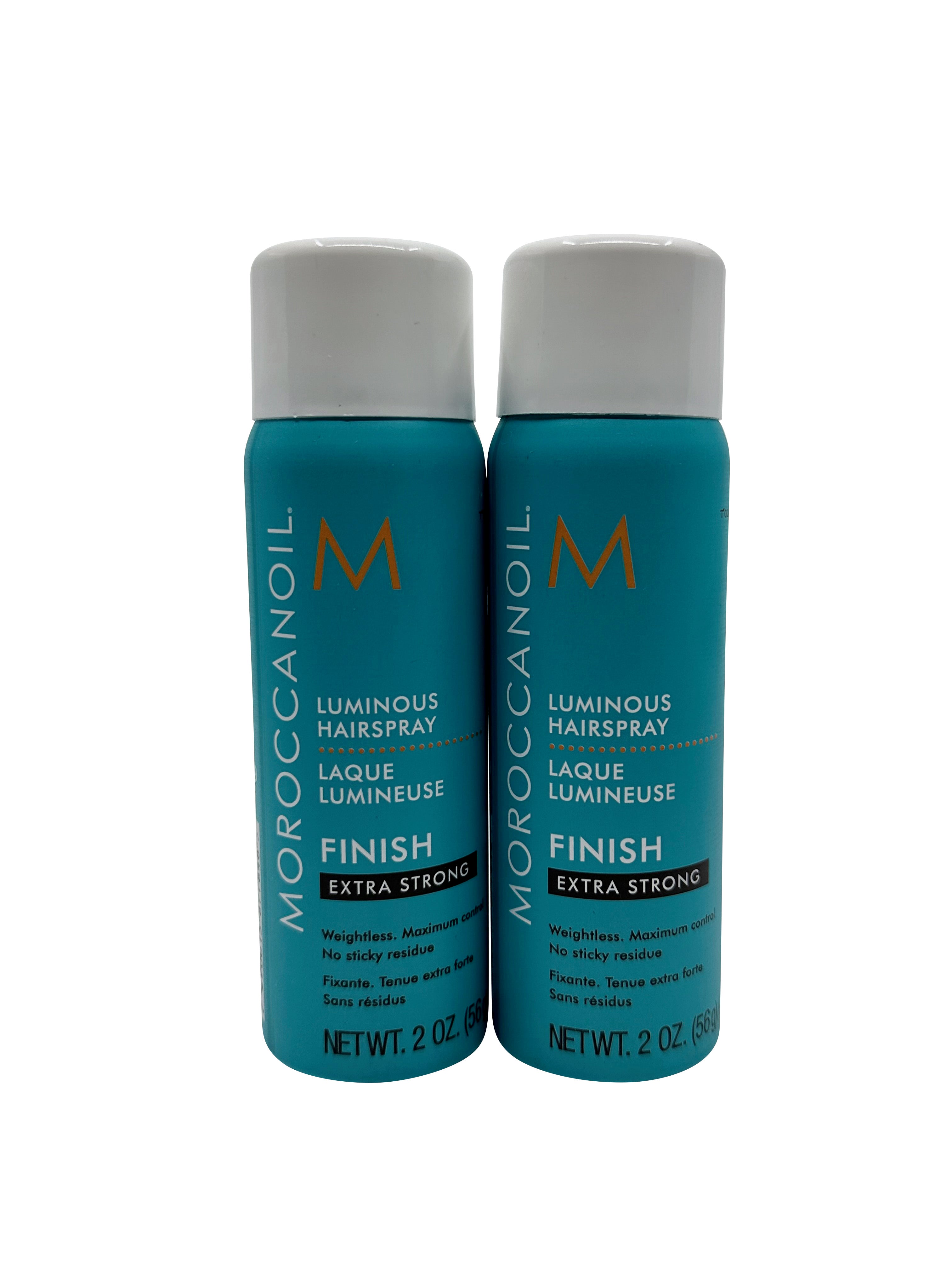 Moroccanoil Luminous Hairspray Extra Strong Hold 2 OZ Set of 2