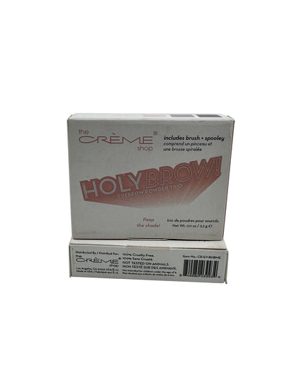 The Creme Shop Holy Brow Eyebrow Powder Trio Medium 0.11 OZ Set of 2