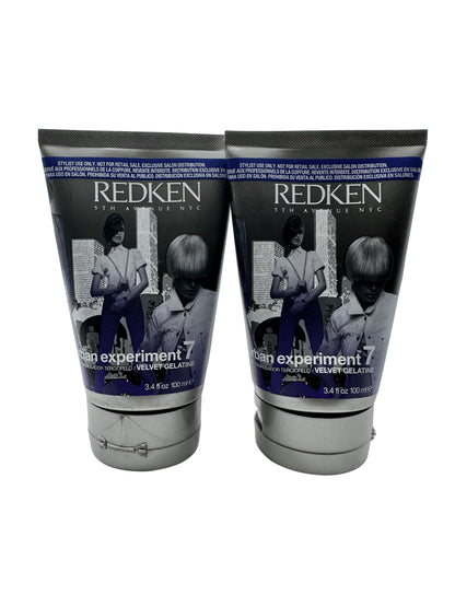 Redken Urban Experiment 7 Velvet Gelatine 3.4 OZ Set of 2