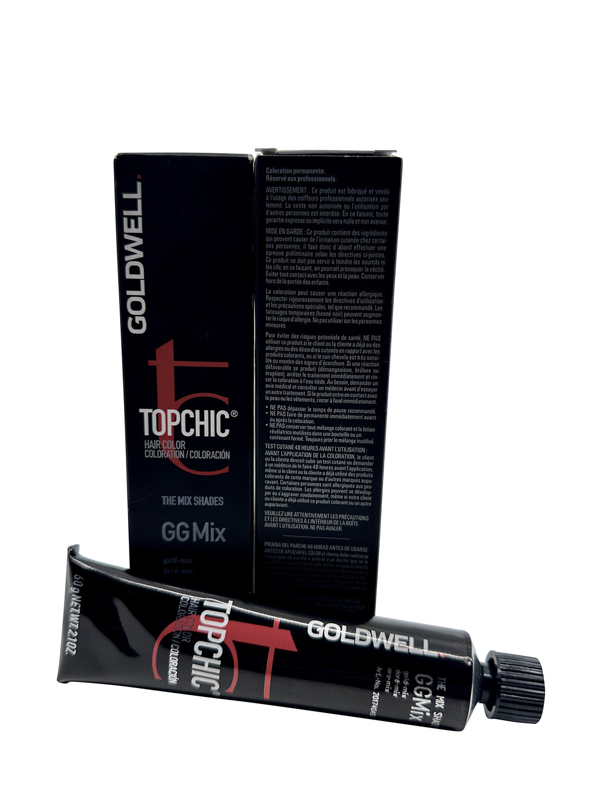 Goldwell Topchic Hair Color The Mix Shades GG Mix Gold Mix 2.1 OZ Set of 2