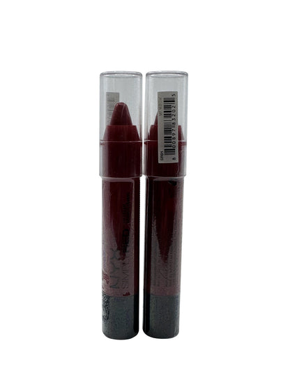 NYX Simply Red Lip Cream SR01 Russian Roulette 0.11 OZ  Set of 2