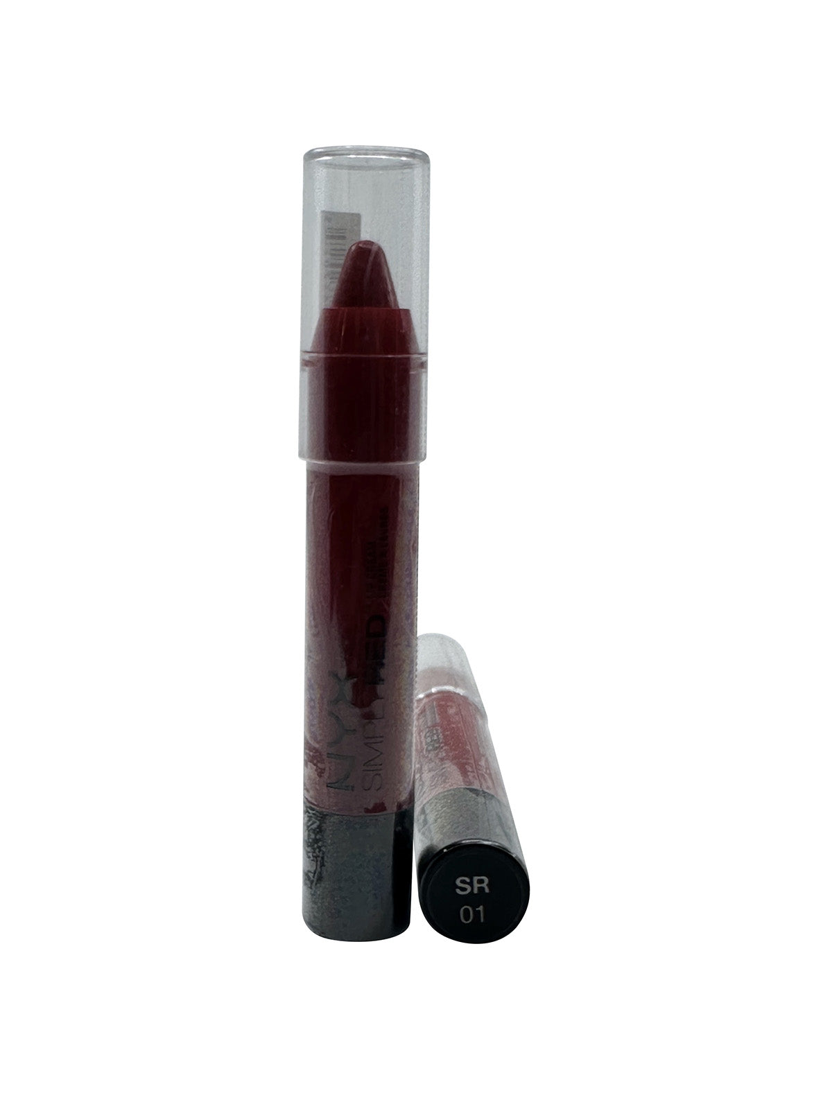 NYX Simply Red Lip Cream SR01 Russian Roulette 0.11 OZ  Set of 2