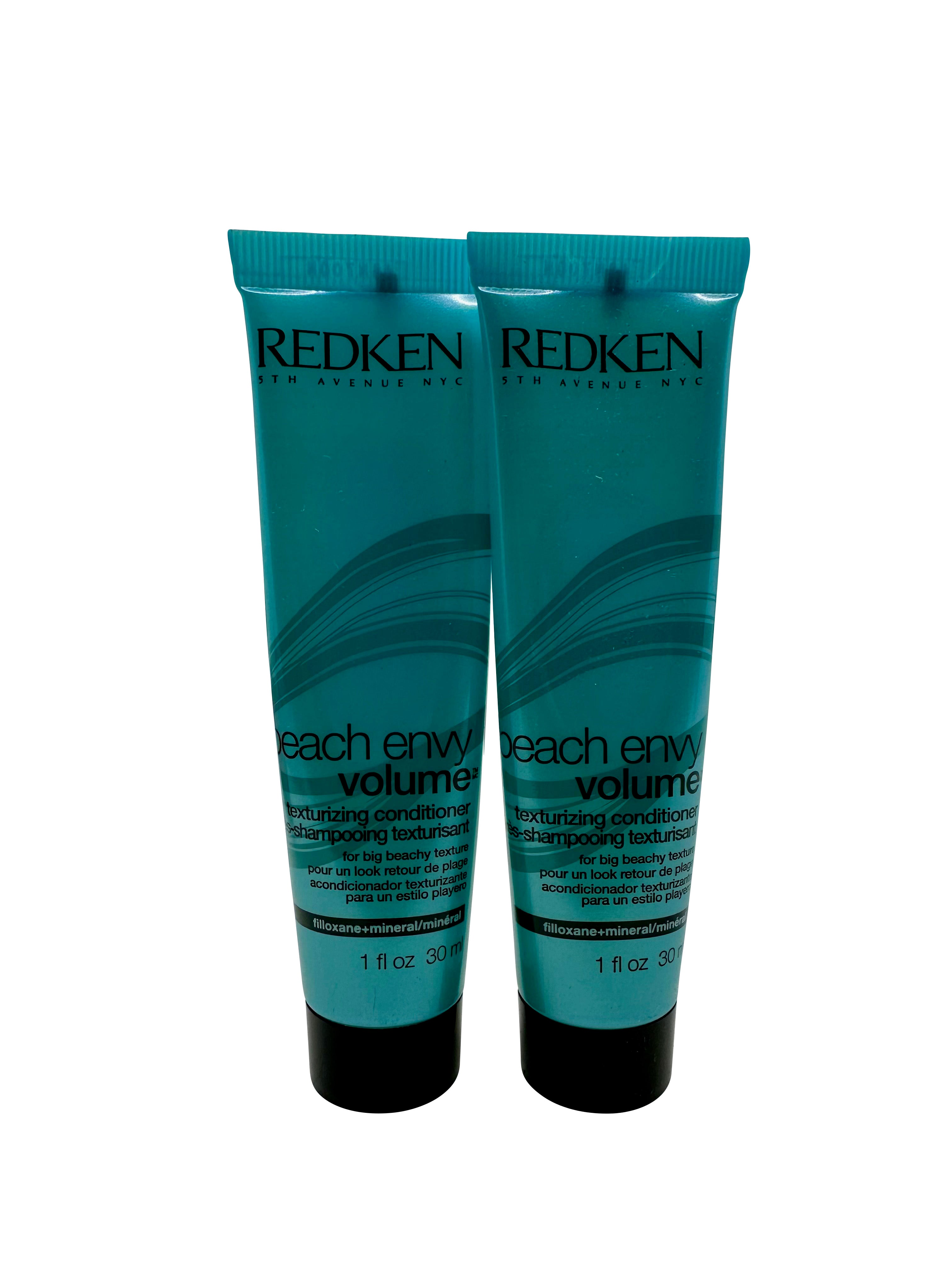 Redken Beach Envy Volume Texturizing Conditioner 1 oz pack of 2