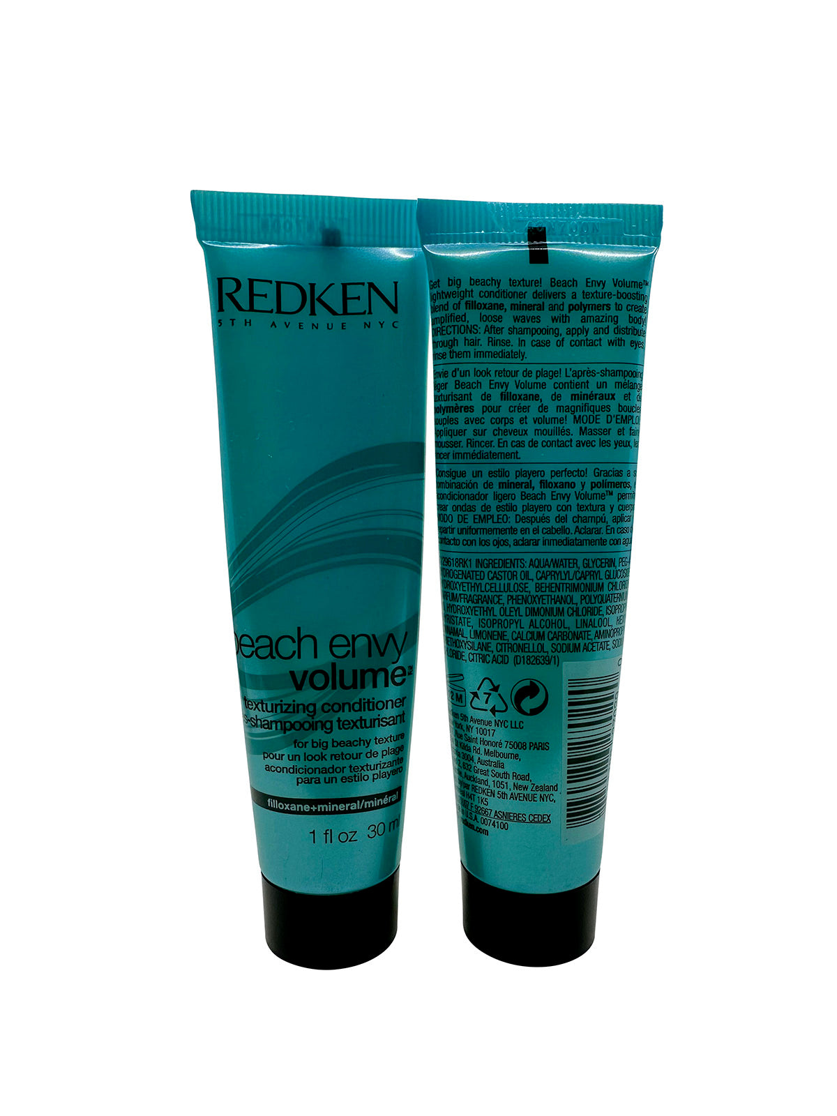 Redken Beach Envy Volume Texturizing Conditioner 1 oz pack of 2