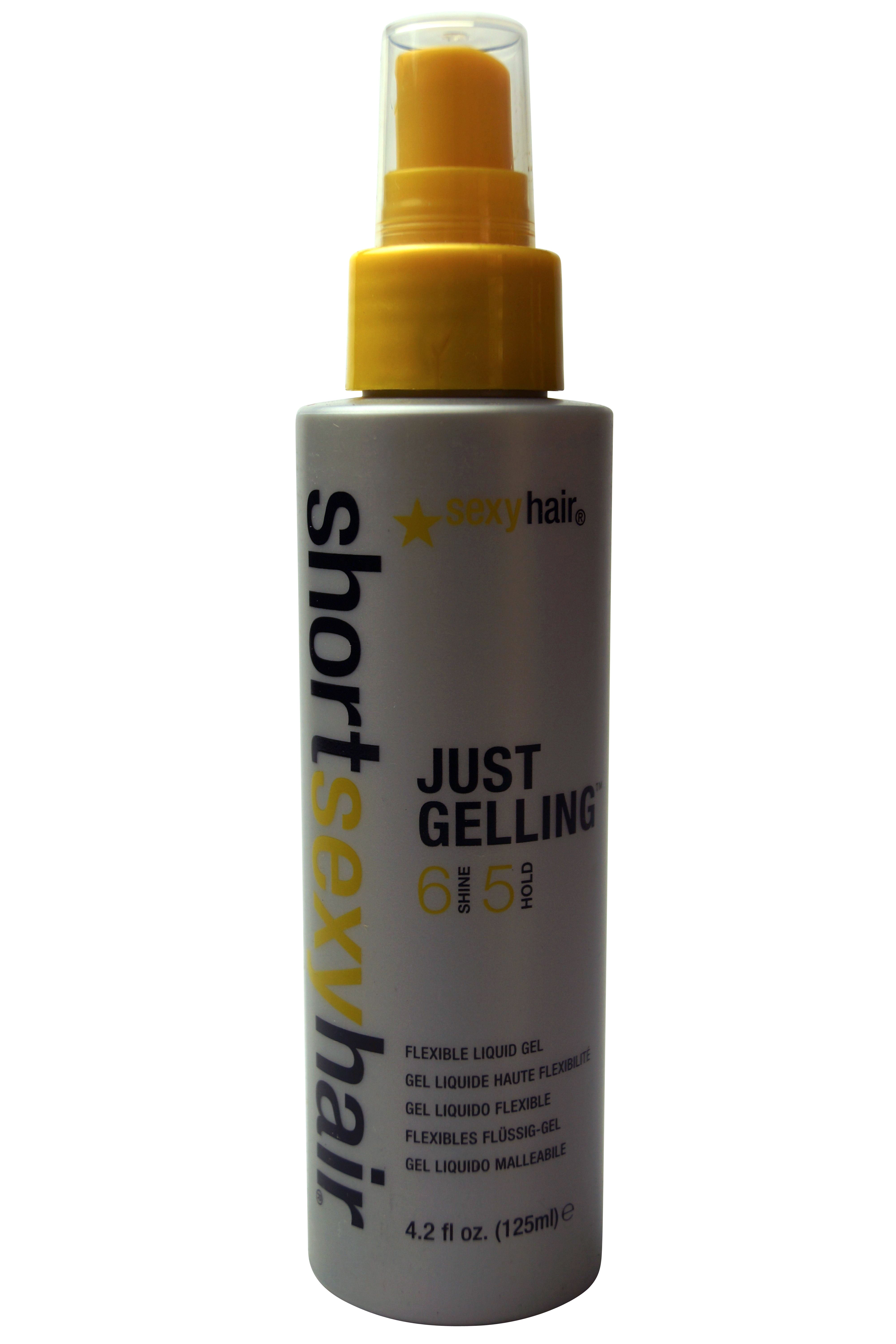 Sexy Hair Short Just Gelling Flexible Liquid Gel, 4.20-Ounce