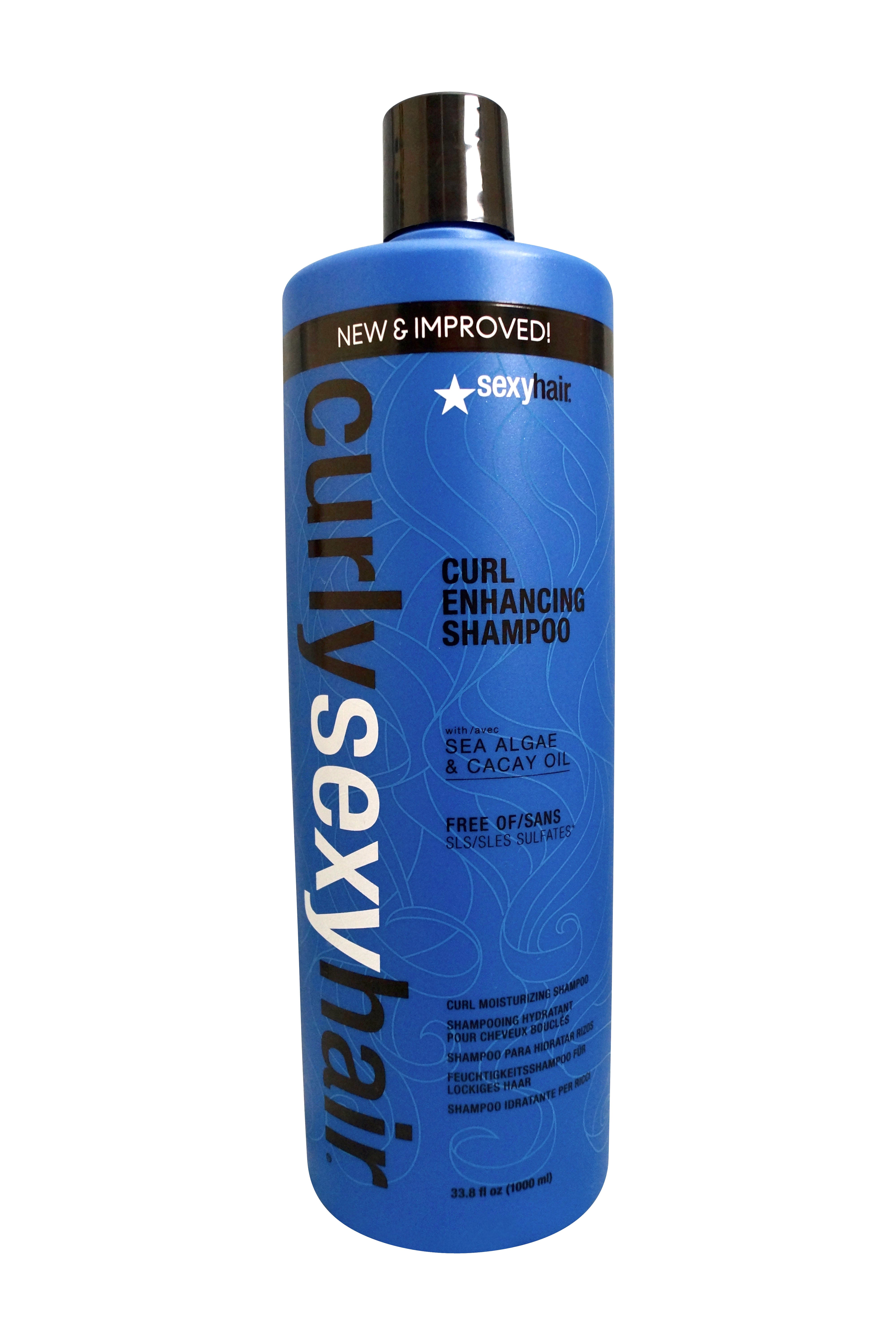 Curly Sexy Hair Curl Enhancing Shampoo Curly Hair 33.8 OZ