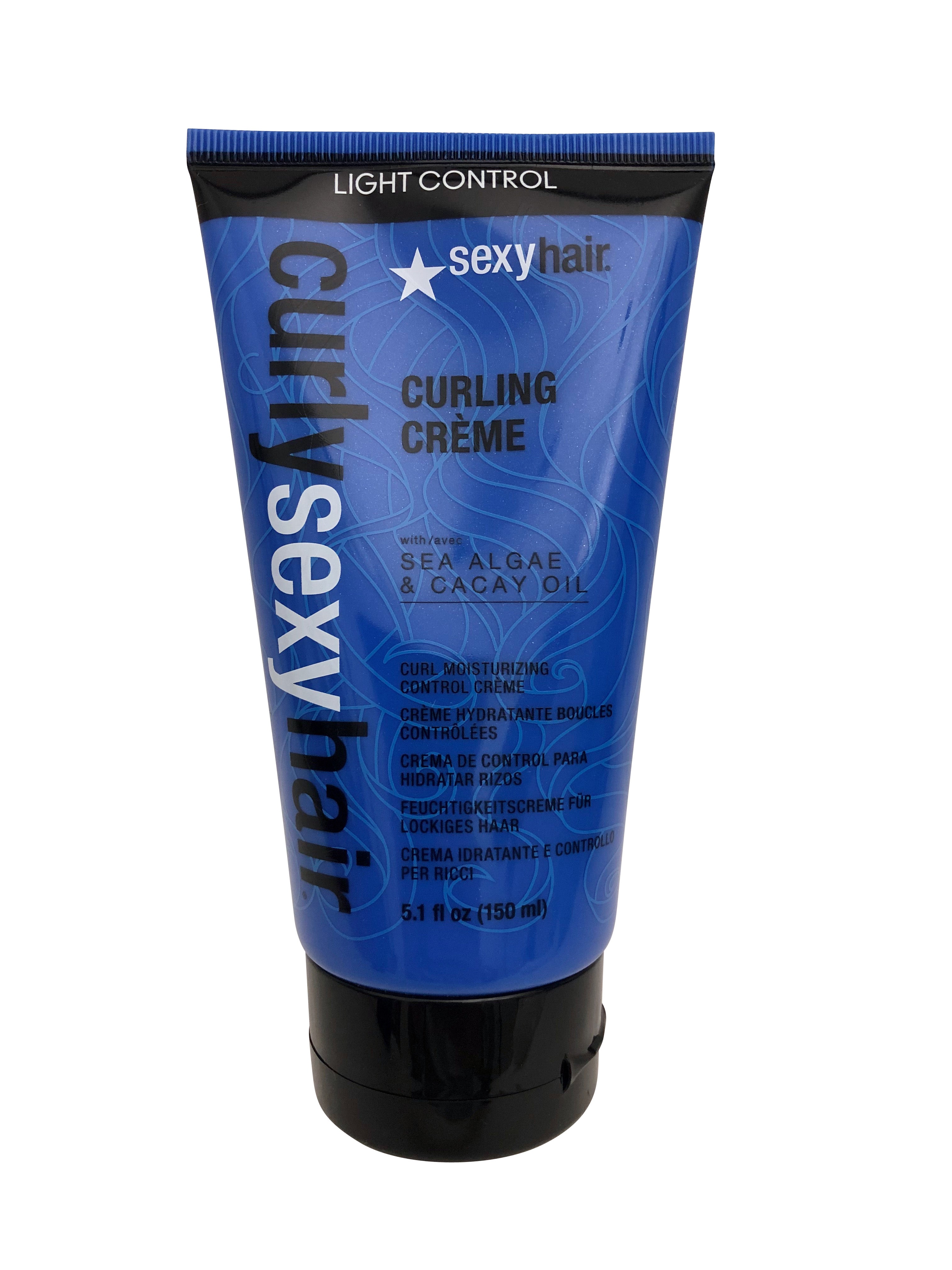 Curly Sexy Hair Moisturizing Curling Cr�me Curl Light Control 5.1 OZ