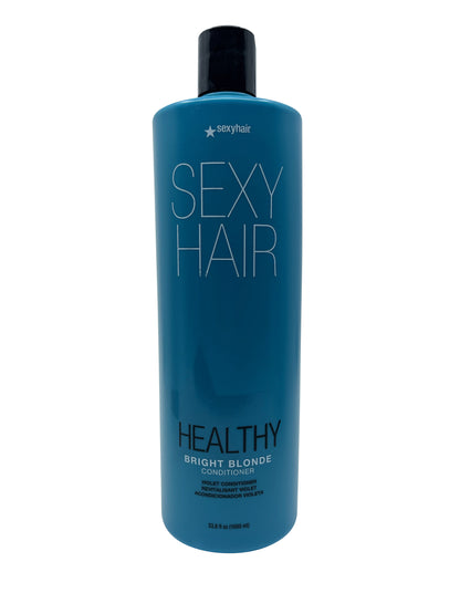 Sexy Hair Healthy Bright Blonde Conditioner 33.8 OZ