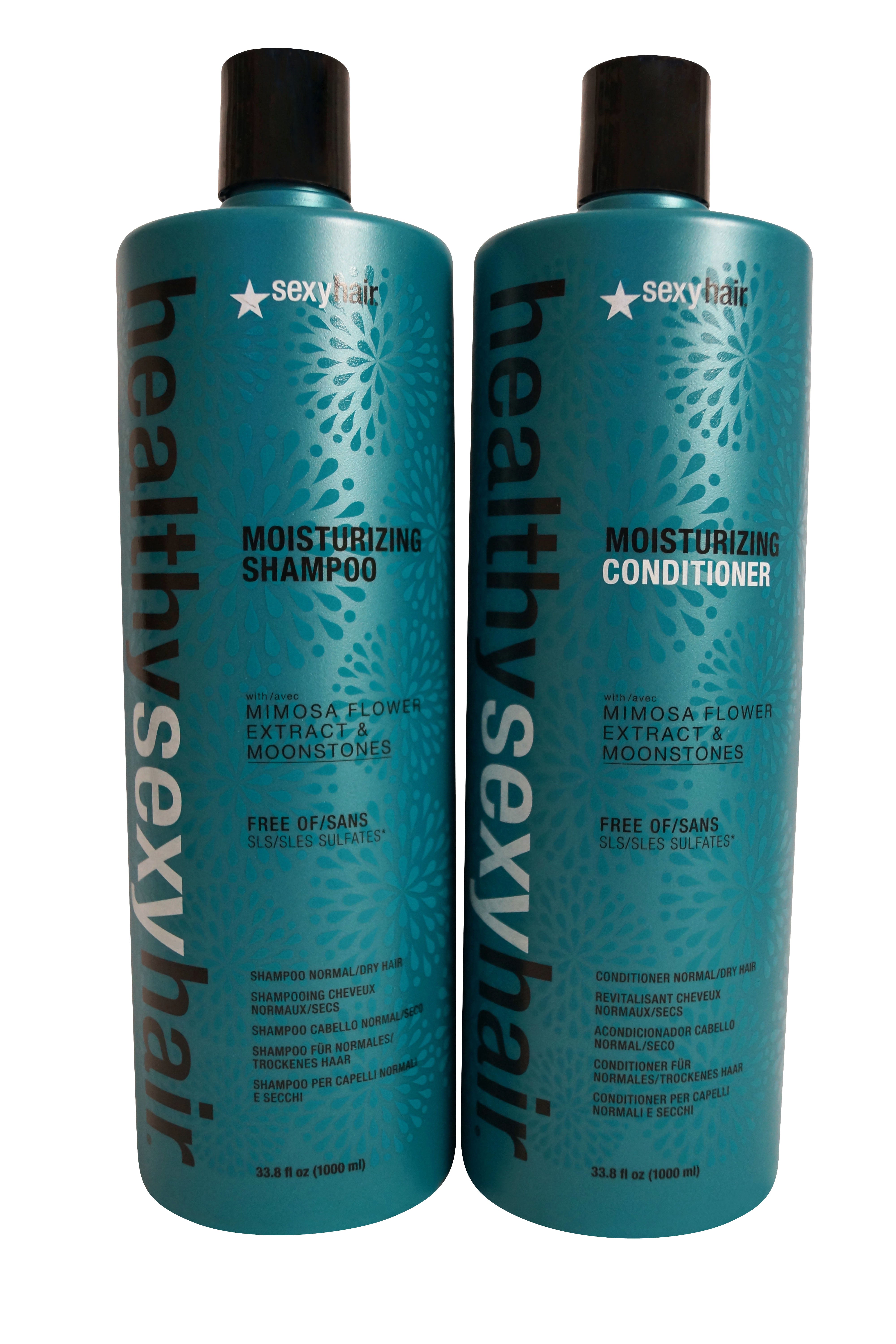 Healthy Sexy Hair Moisturizing Shampoo & Conditioner Set 33.8 OZ each