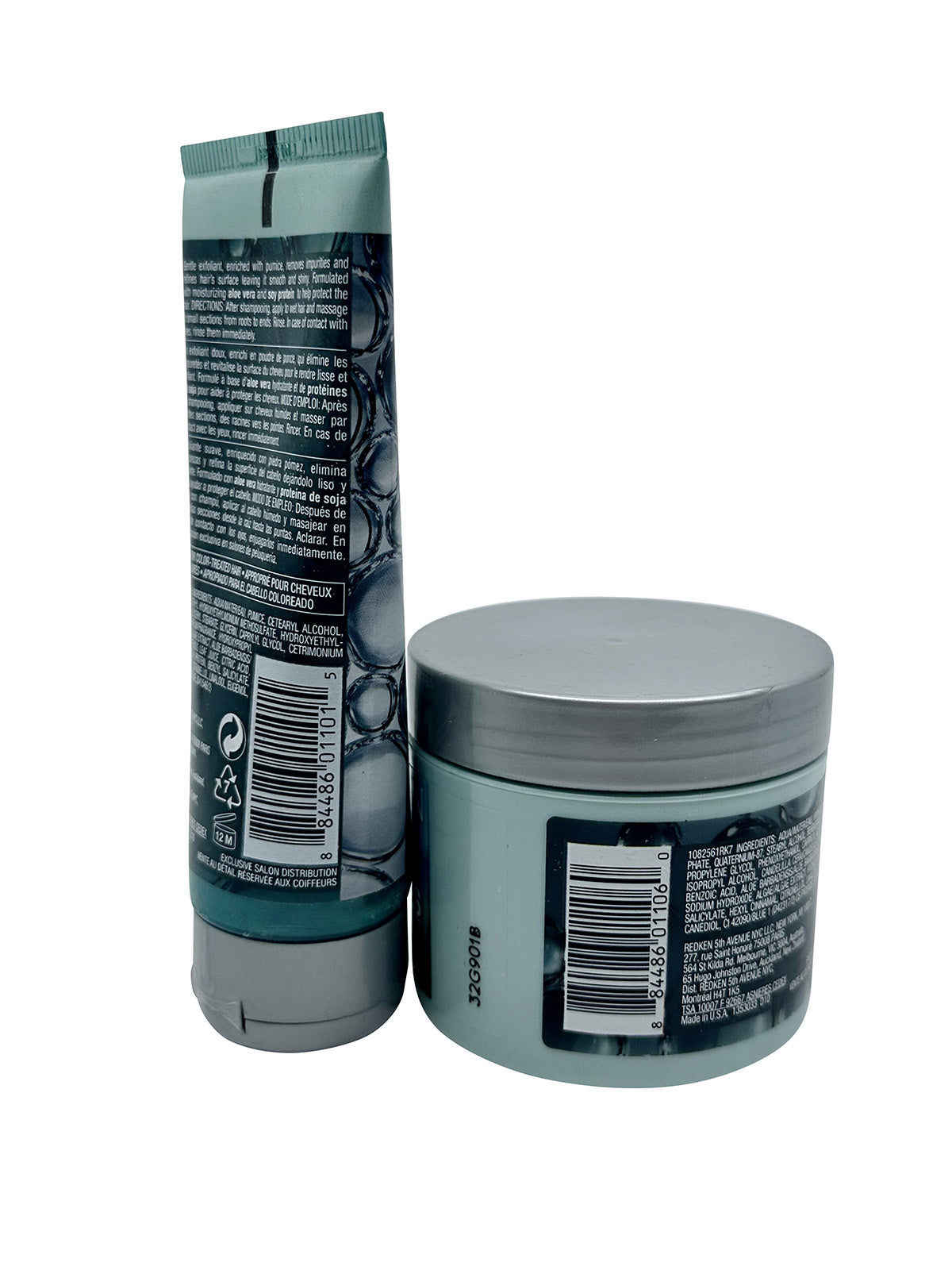 Redken Natures Rescue Refining Sea Polish 3.4 OZ & Cooling Conditioner 4.2 OZ