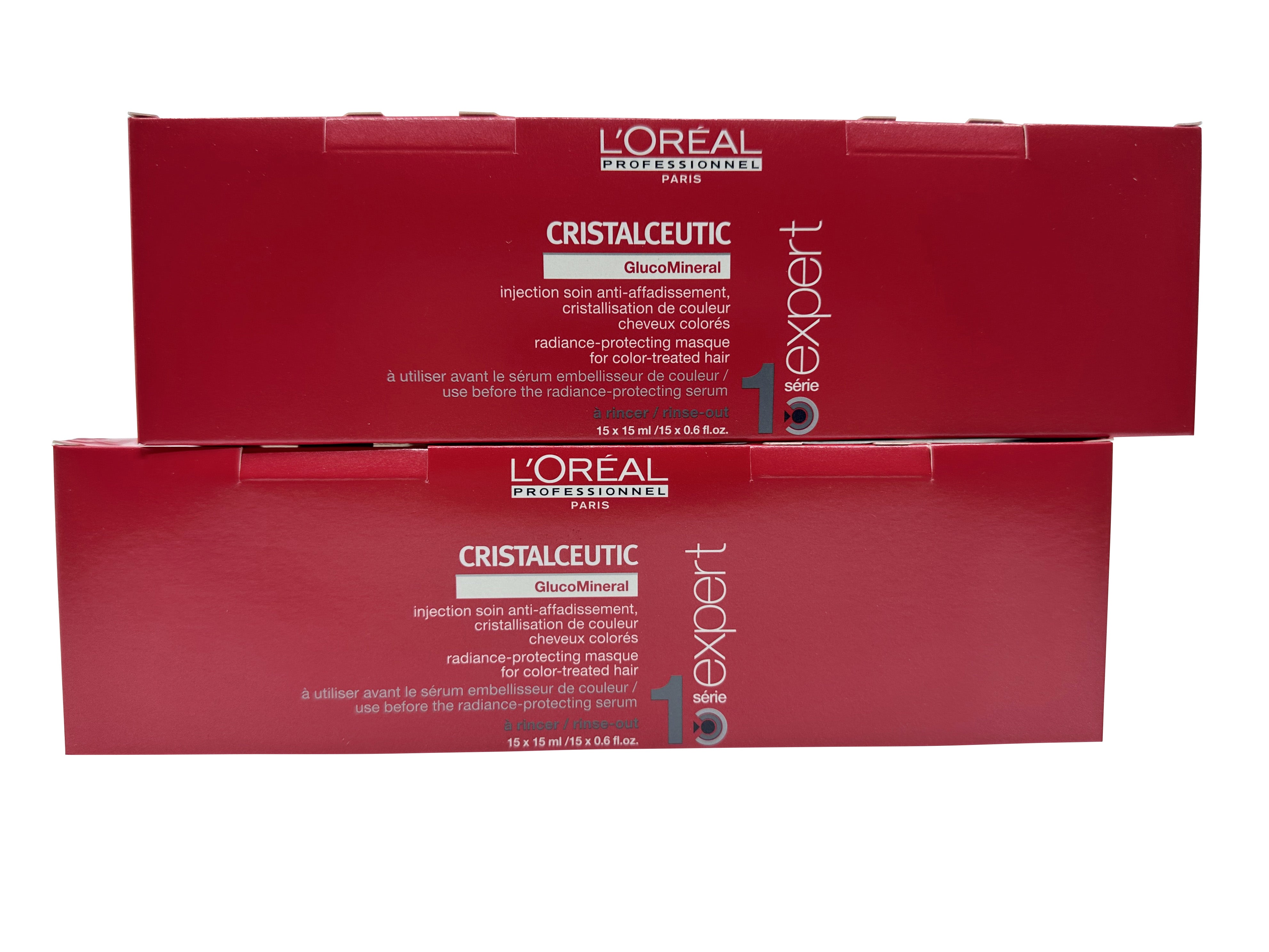 L'Oreal Cristaceutic GlucoMineral Radiance Protecting Masque 15 x 0.06 OZ 2 pack